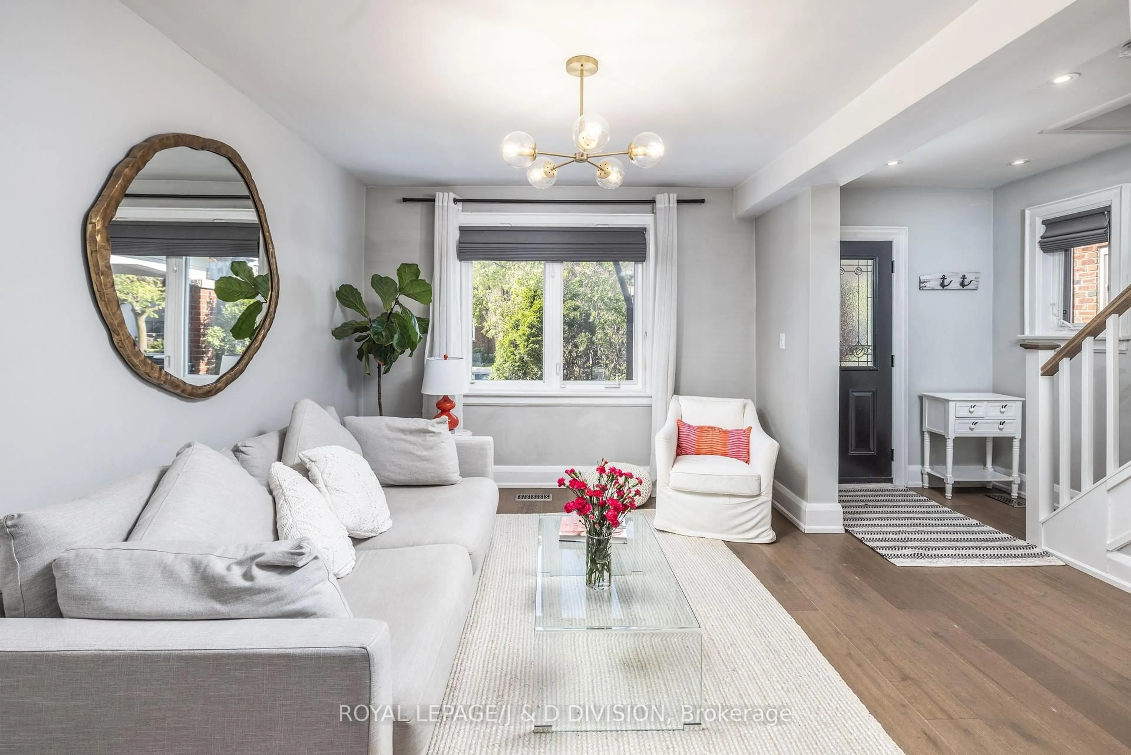 Living room with furniture, unknown for 227 Westwood Ave, Toronto Ontario M4J 2H3