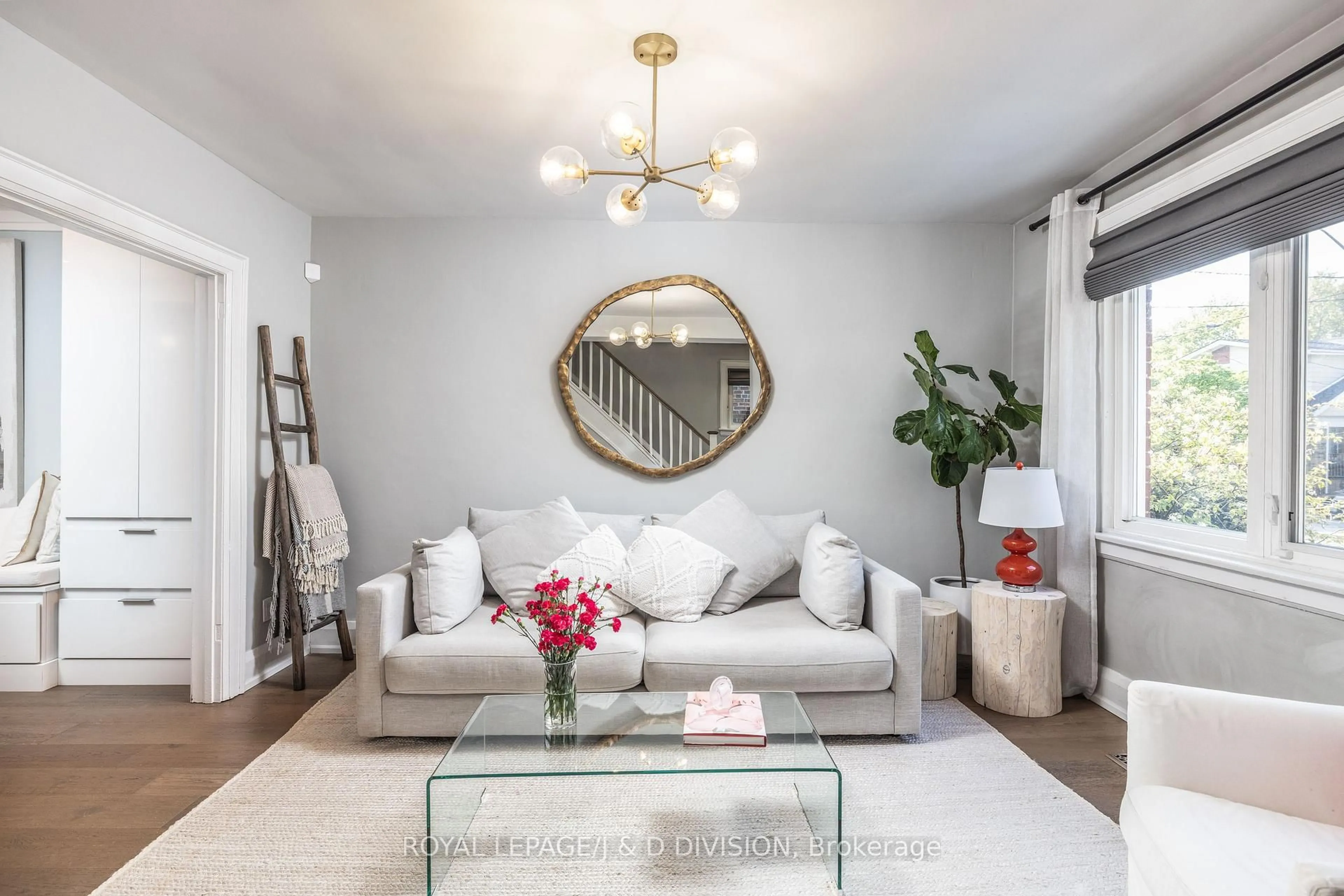Living room with furniture, unknown for 227 Westwood Ave, Toronto Ontario M4J 2H3