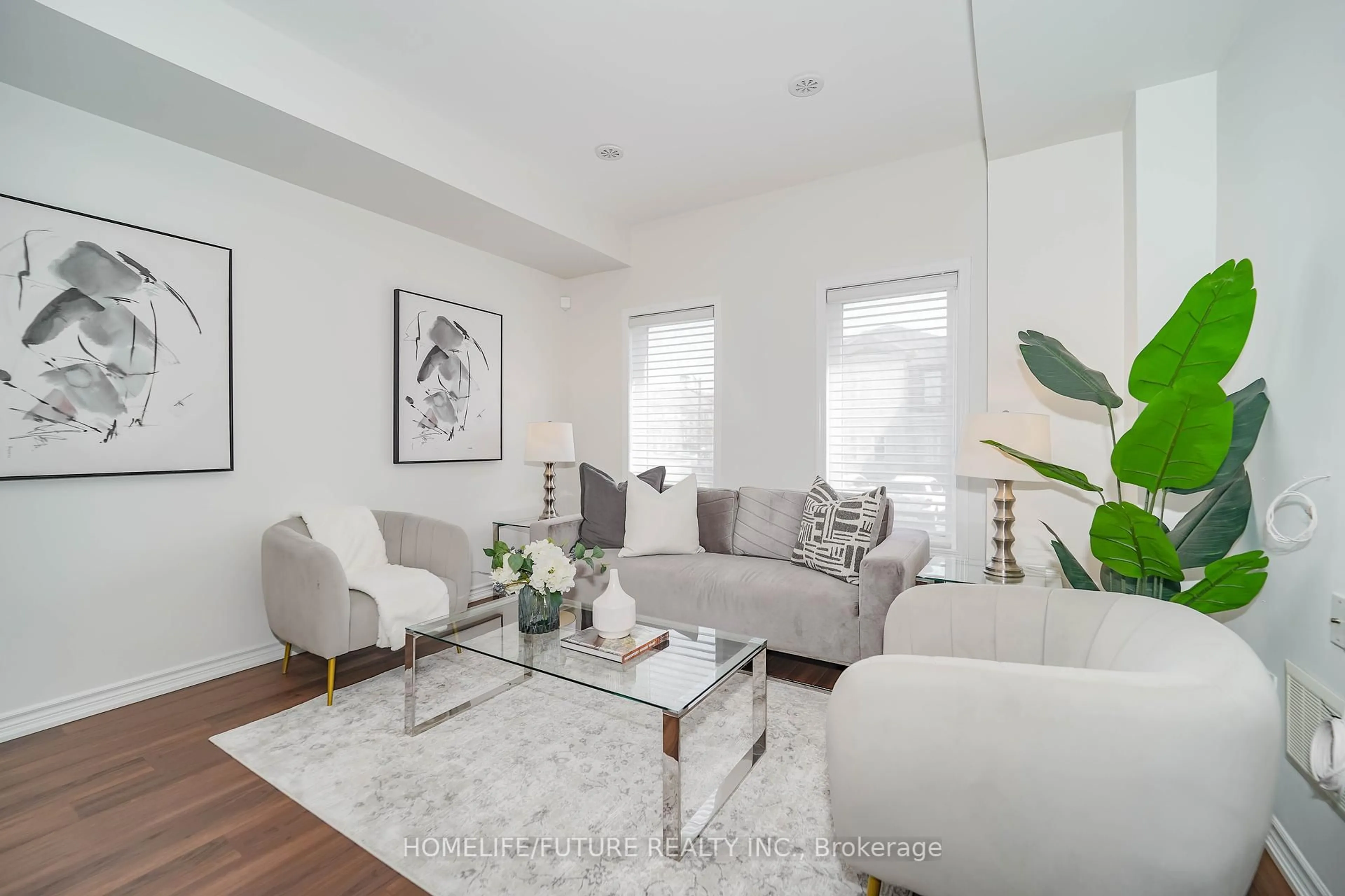 Living room with furniture, unknown for 1040 Elton Way #1, Whitby Ontario L1N 0L3