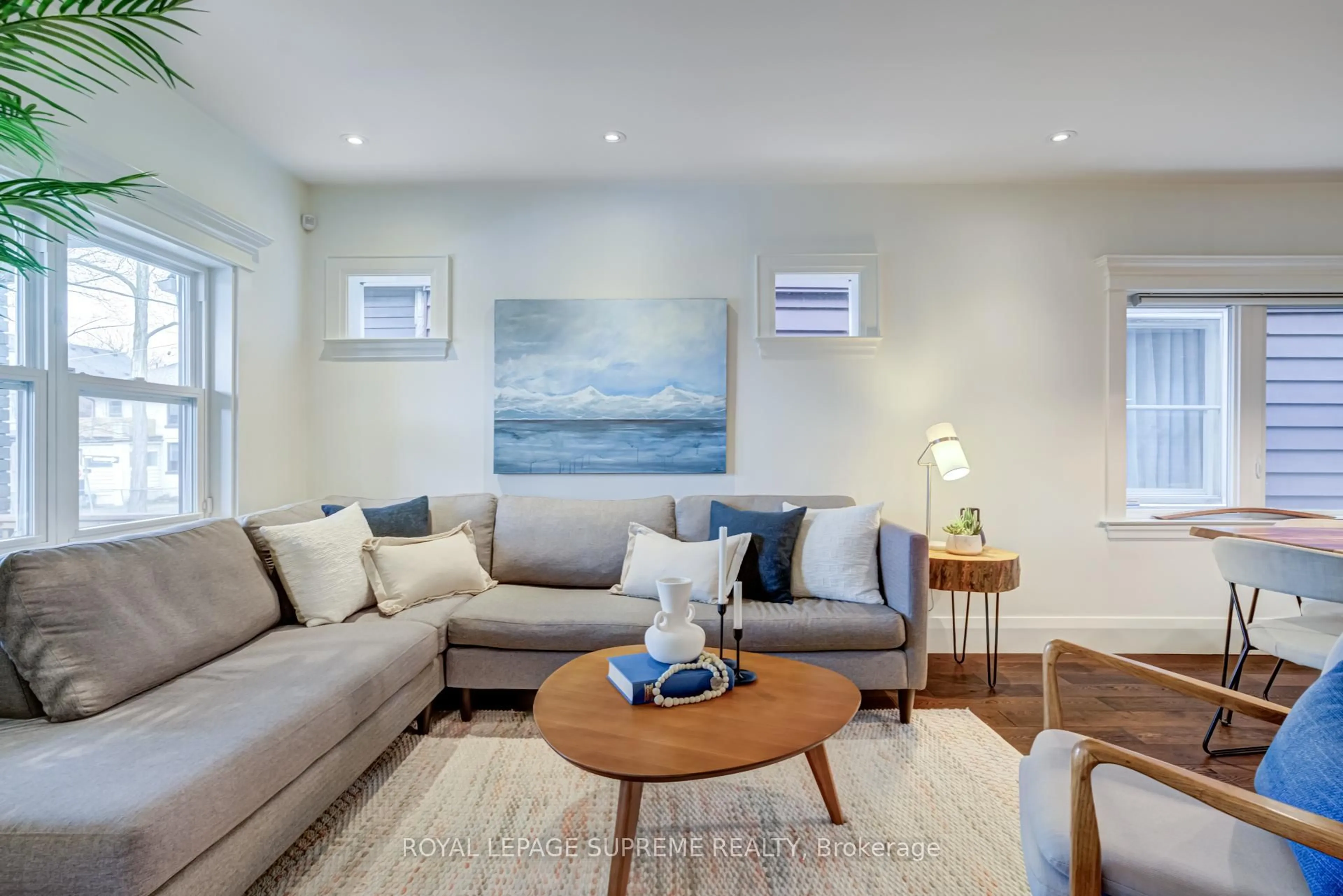 Living room with furniture, unknown for 36 Walpole Ave, Toronto Ontario M4L 2H9