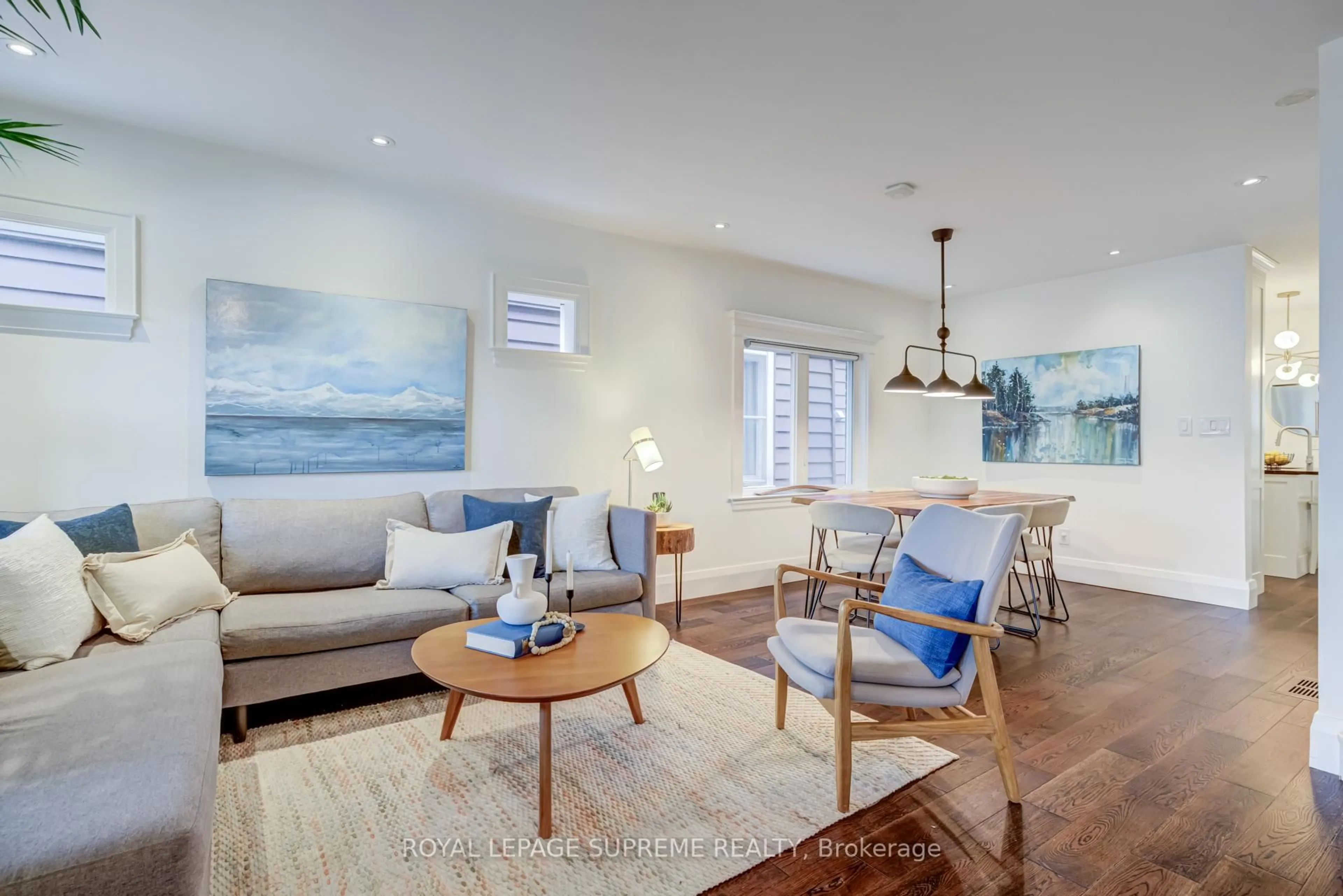 Living room with furniture, unknown for 36 Walpole Ave, Toronto Ontario M4L 2H9