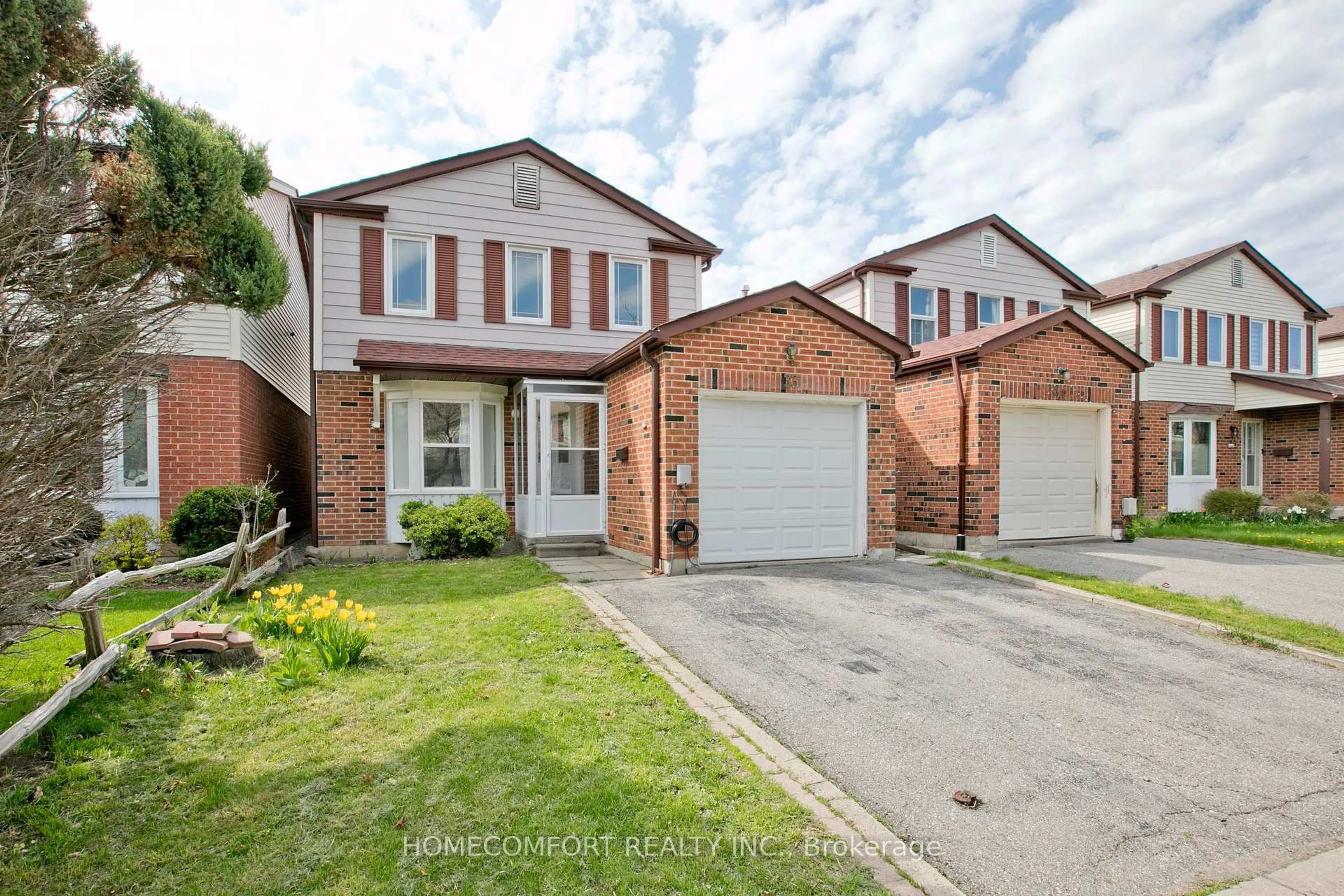 Home with brick exterior material, street for 33 Fawndale Cres, Toronto Ontario M1W 2X3