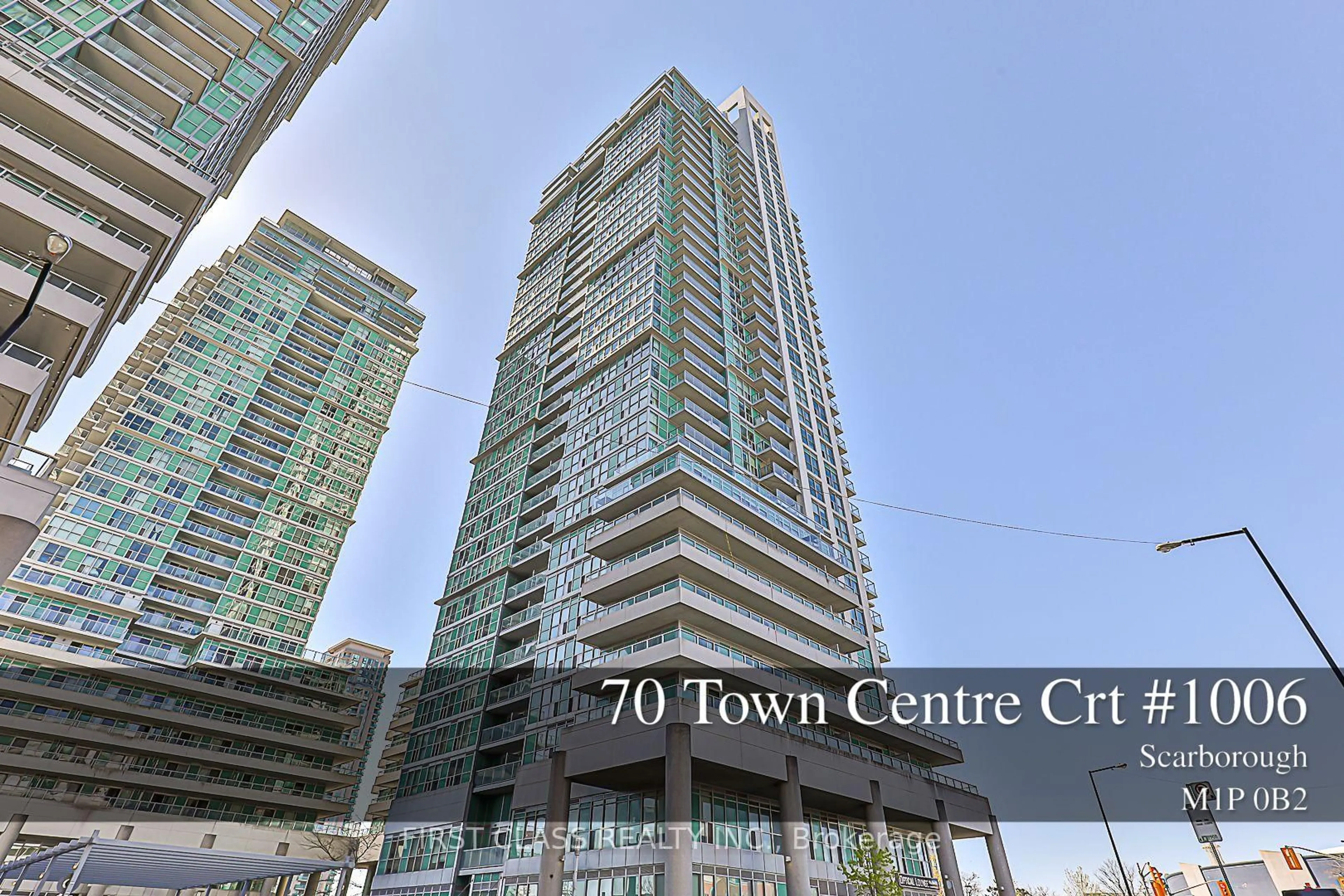 Indoor foyer for 70 Town Centre Crt #1006, Toronto Ontario M1P 4Y7