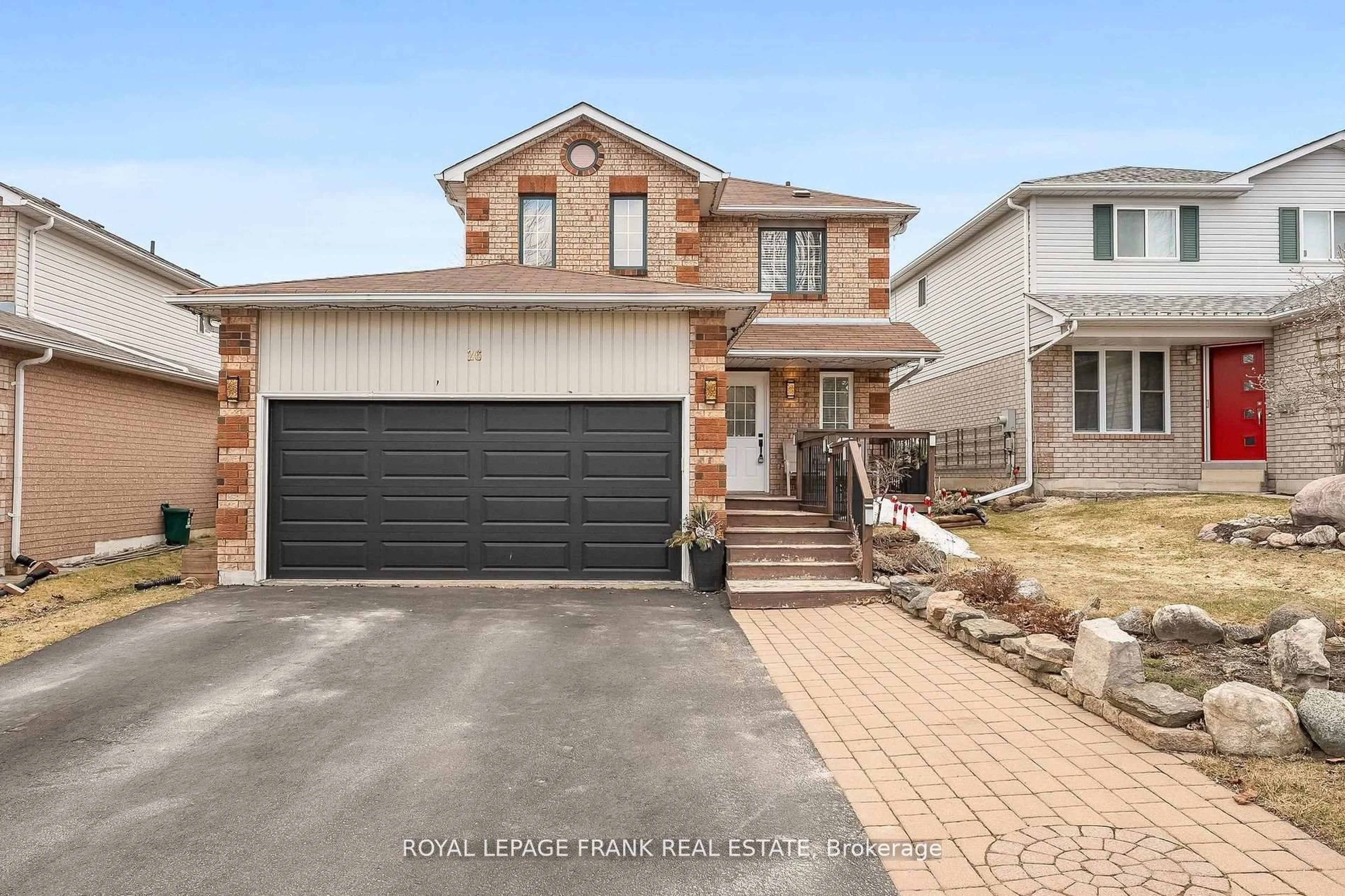 Home with brick exterior material, street for 26 Rickaby St, Clarington Ontario L1C 4X6