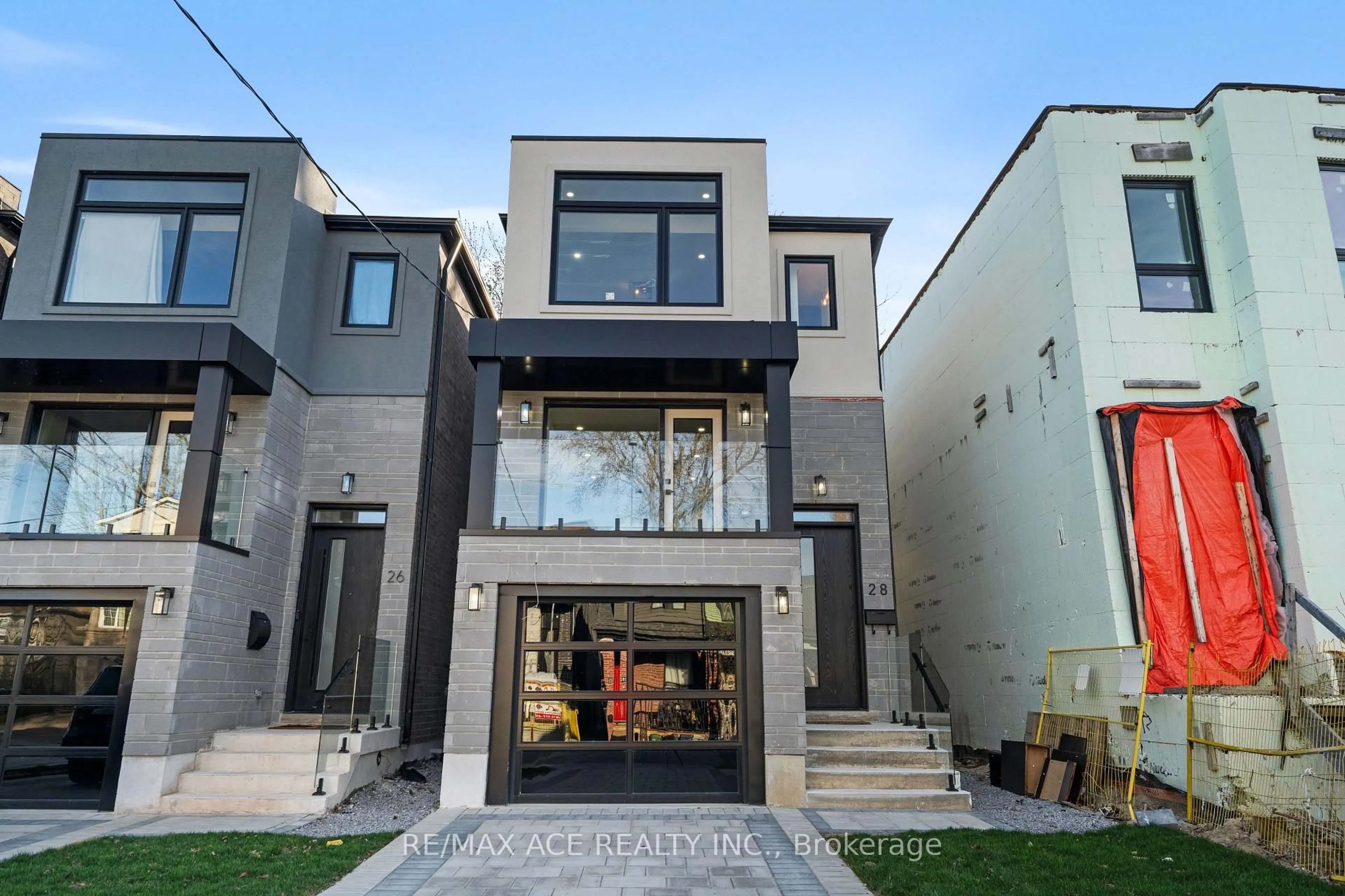 Home with brick exterior material, street for 28 August Ave, Toronto Ontario M1L 3M9