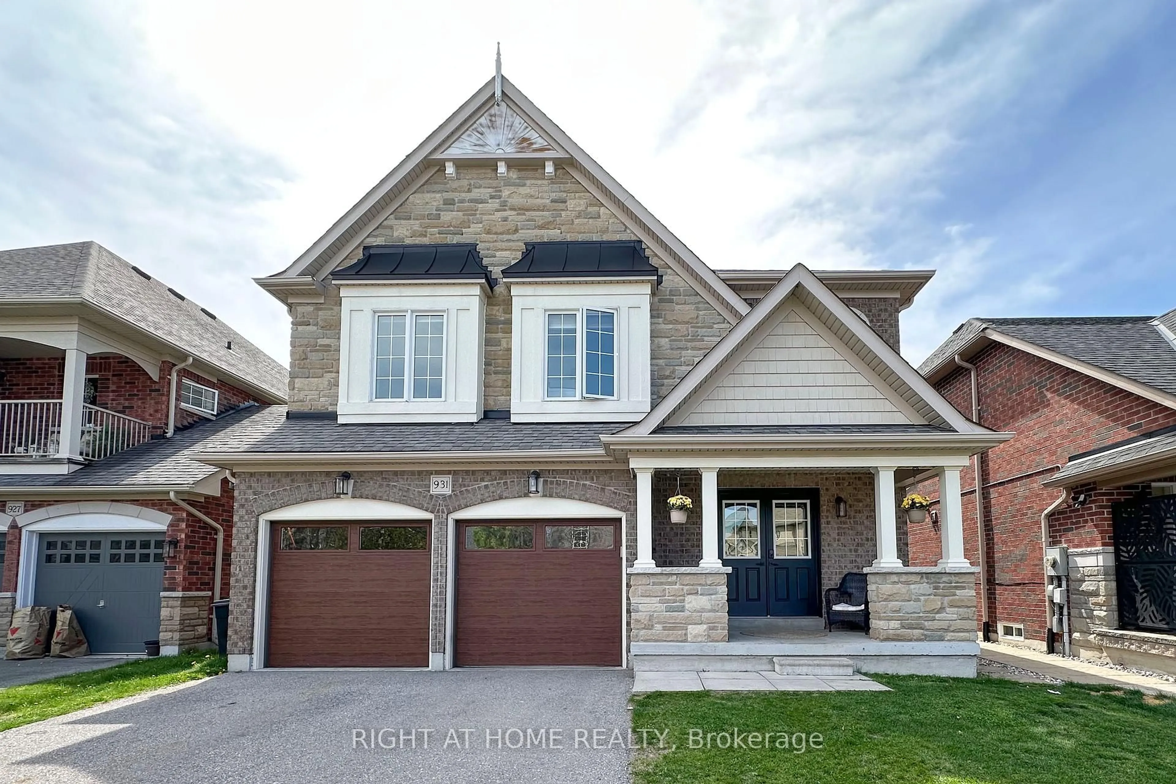 Home with brick exterior material, street for 931 BARBADOS St, Oshawa Ontario L1J 0A6