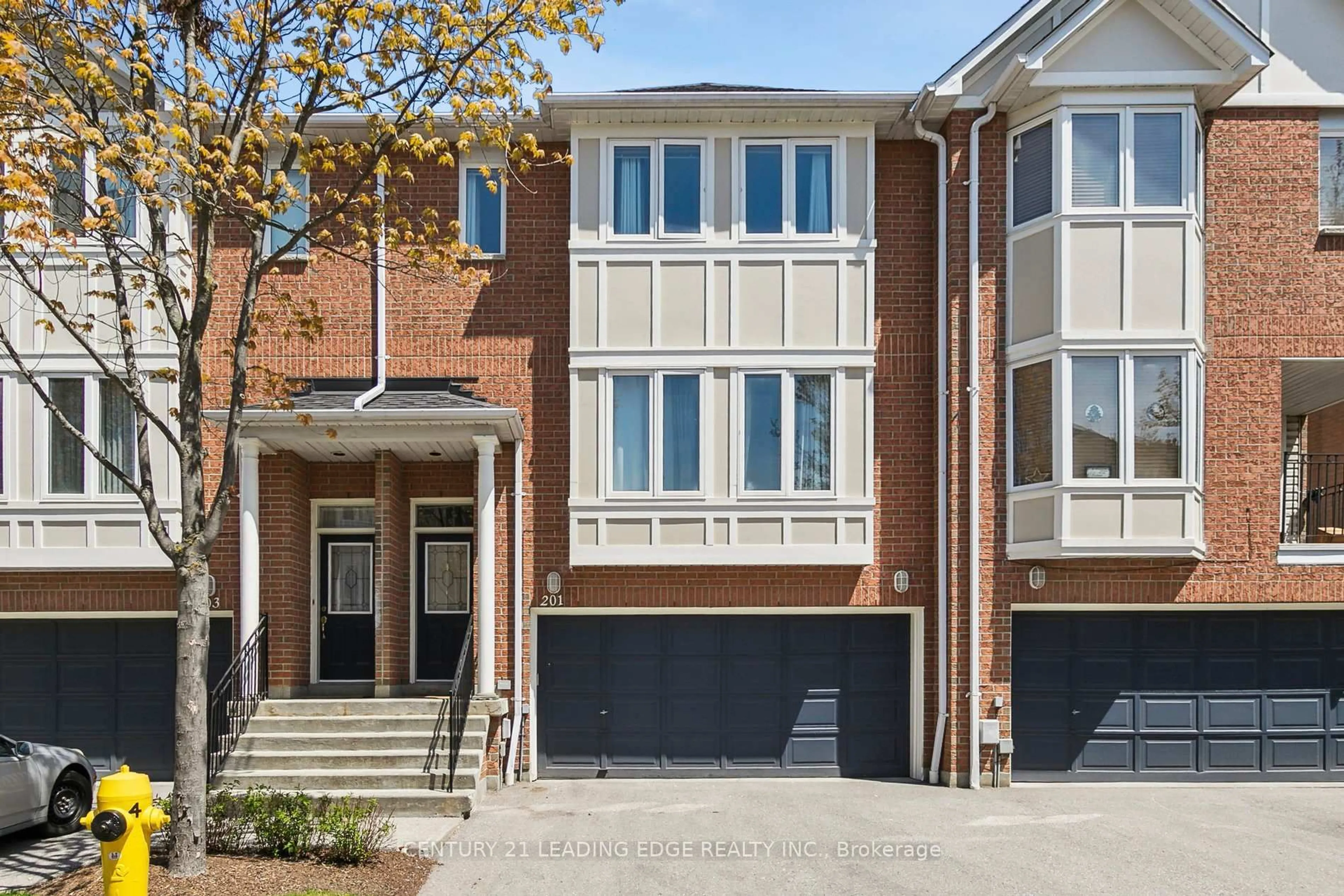 Home with brick exterior material, street for 83 Mondeo Dr #201, Toronto Ontario M1P 5B6
