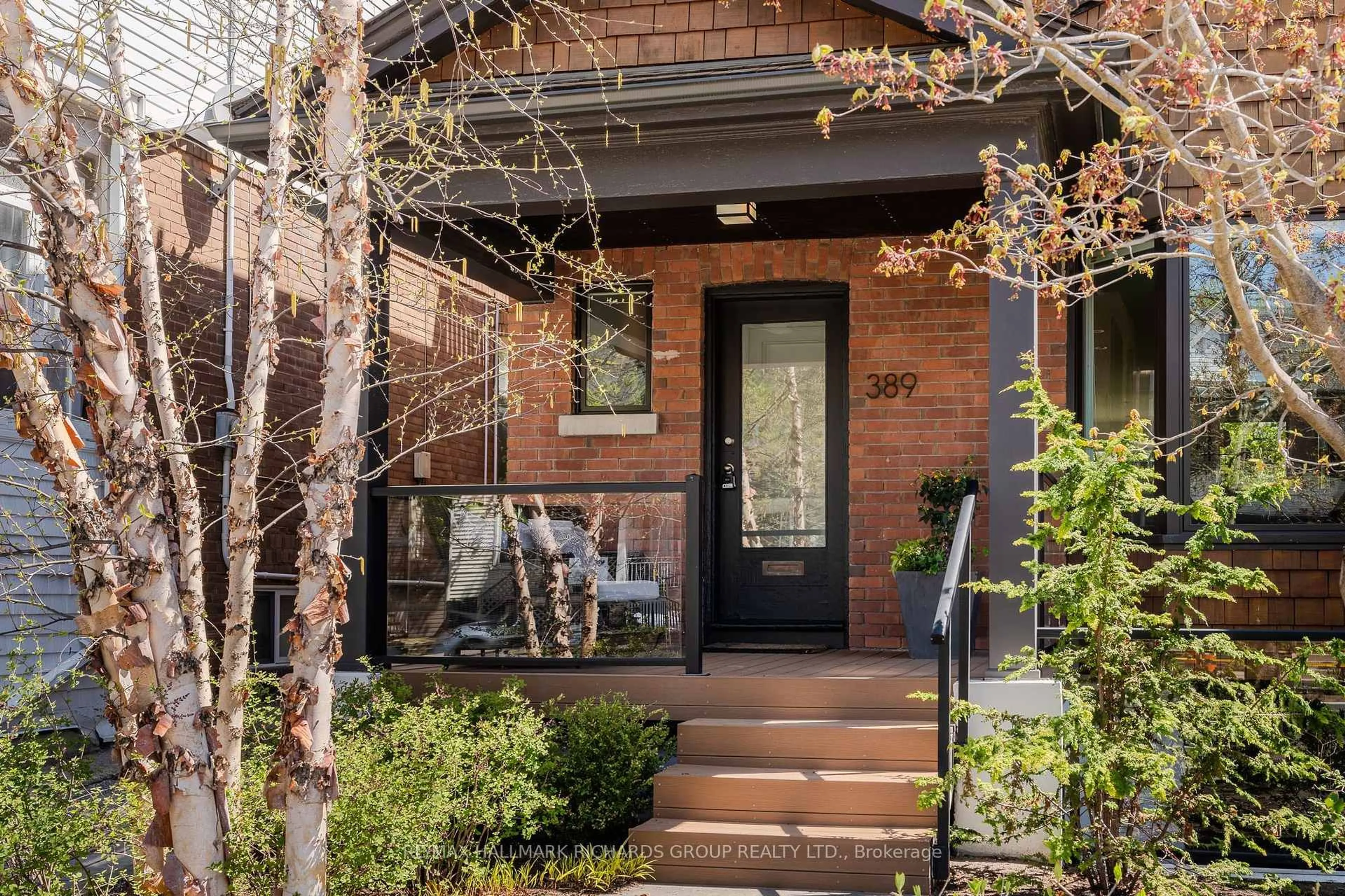 Home with brick exterior material, street for 389 Woodbine Ave, Toronto Ontario M4L 3P7