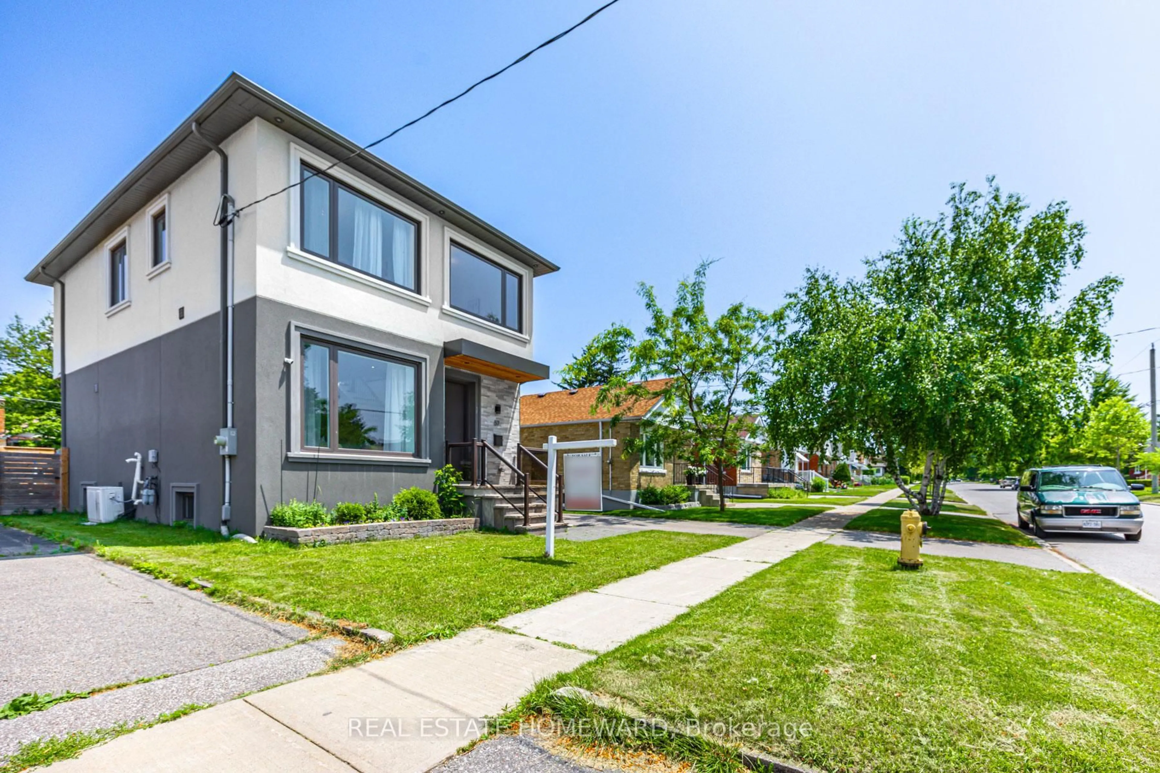 Home with brick exterior material, street for 57 Marsh Rd, Toronto Ontario M1K 1Z1