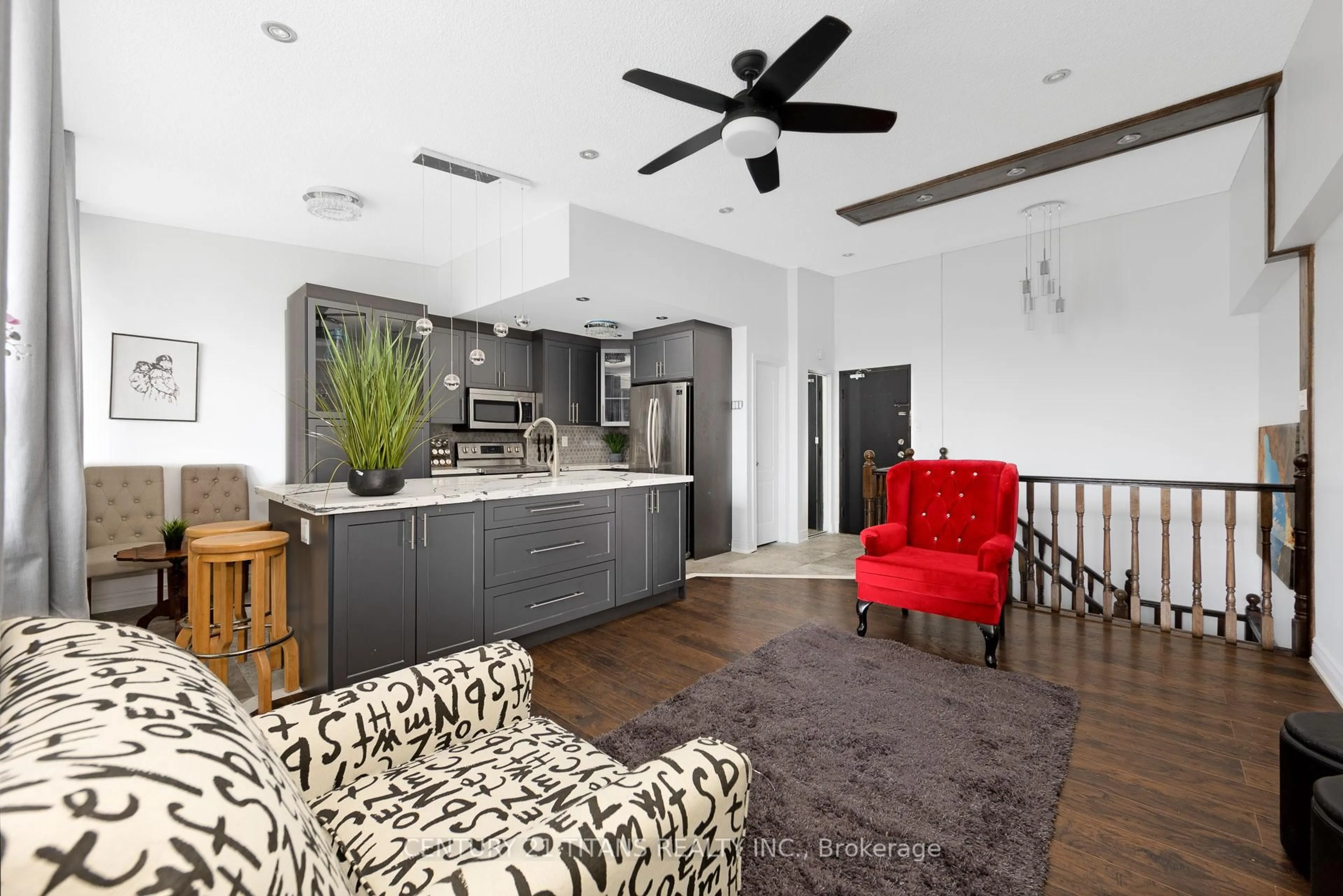 Open concept kitchen, unknown for 4064 Lawrence Ave #501, Toronto Ontario M1E 4V6