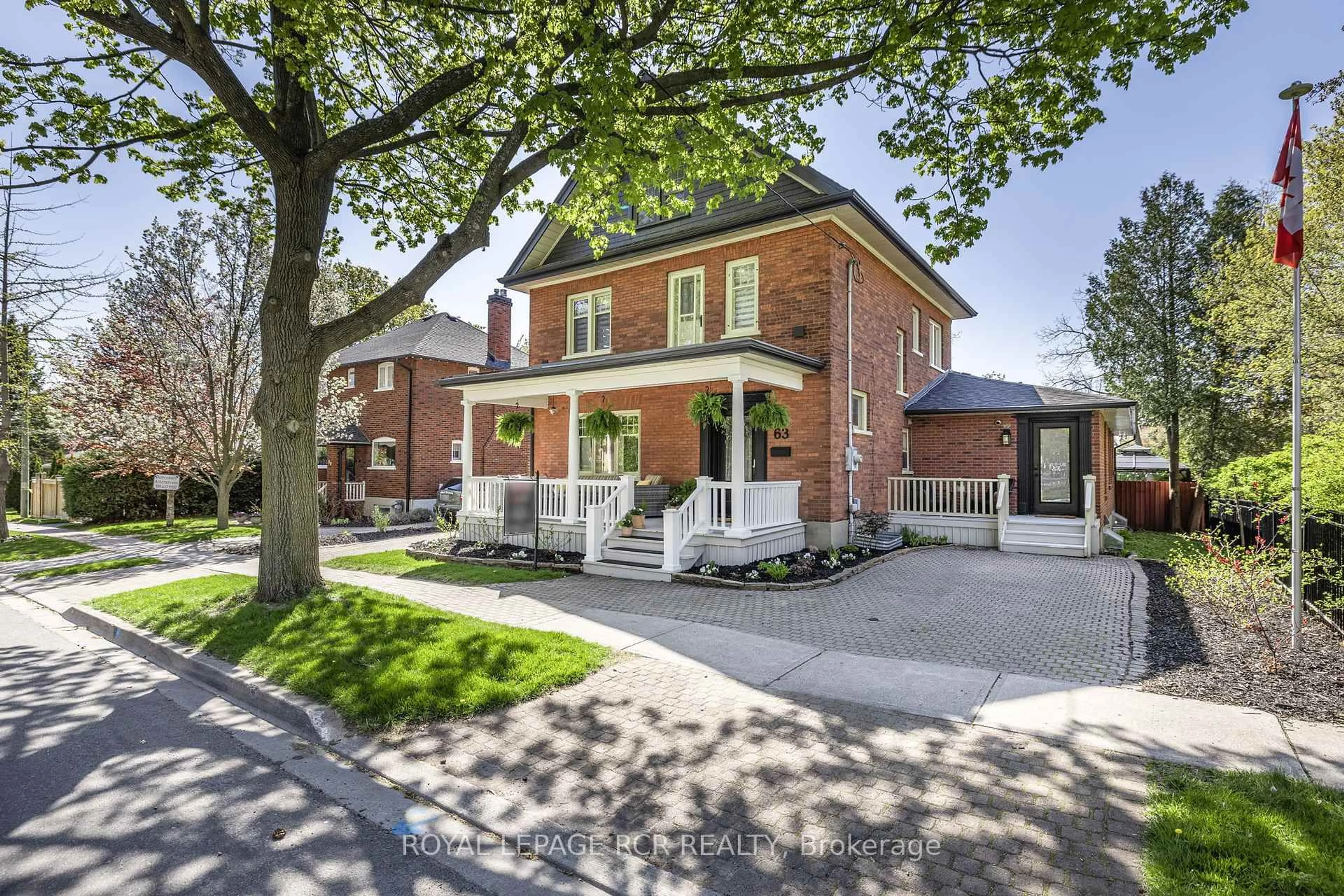 Home with brick exterior material, street for 63 Concession St, Clarington Ontario L1C 1Y7
