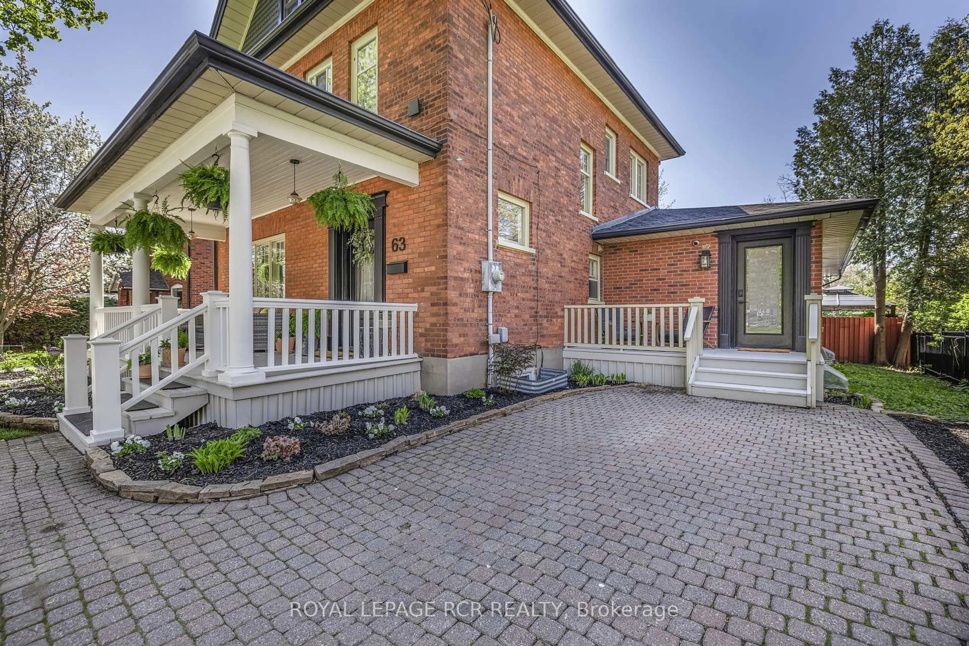 Home with brick exterior material, street for 63 Concession St, Clarington Ontario L1C 1Y7