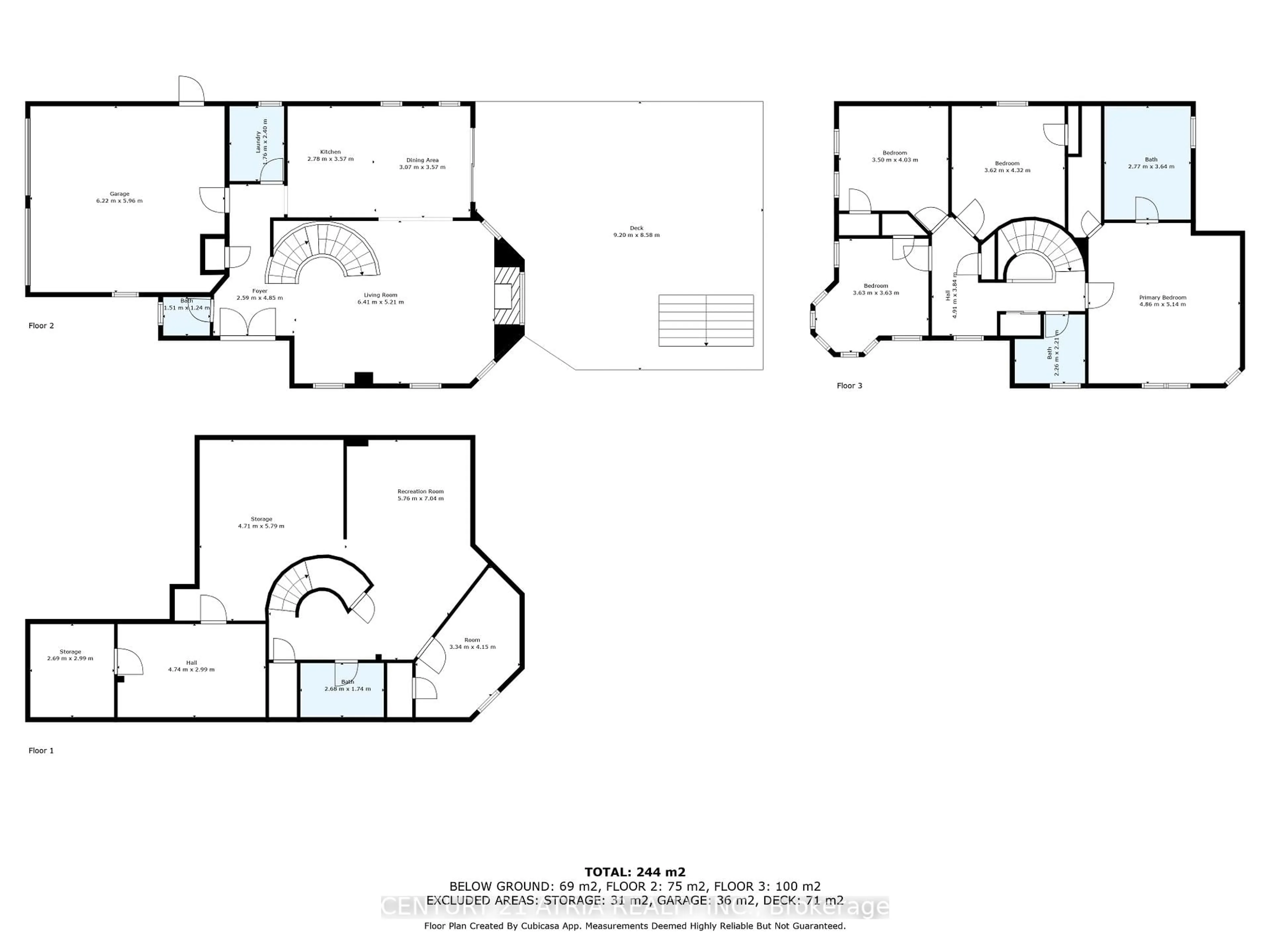Floor plan for 1 Carlinds Dr, Whitby Ontario L1R 3C2