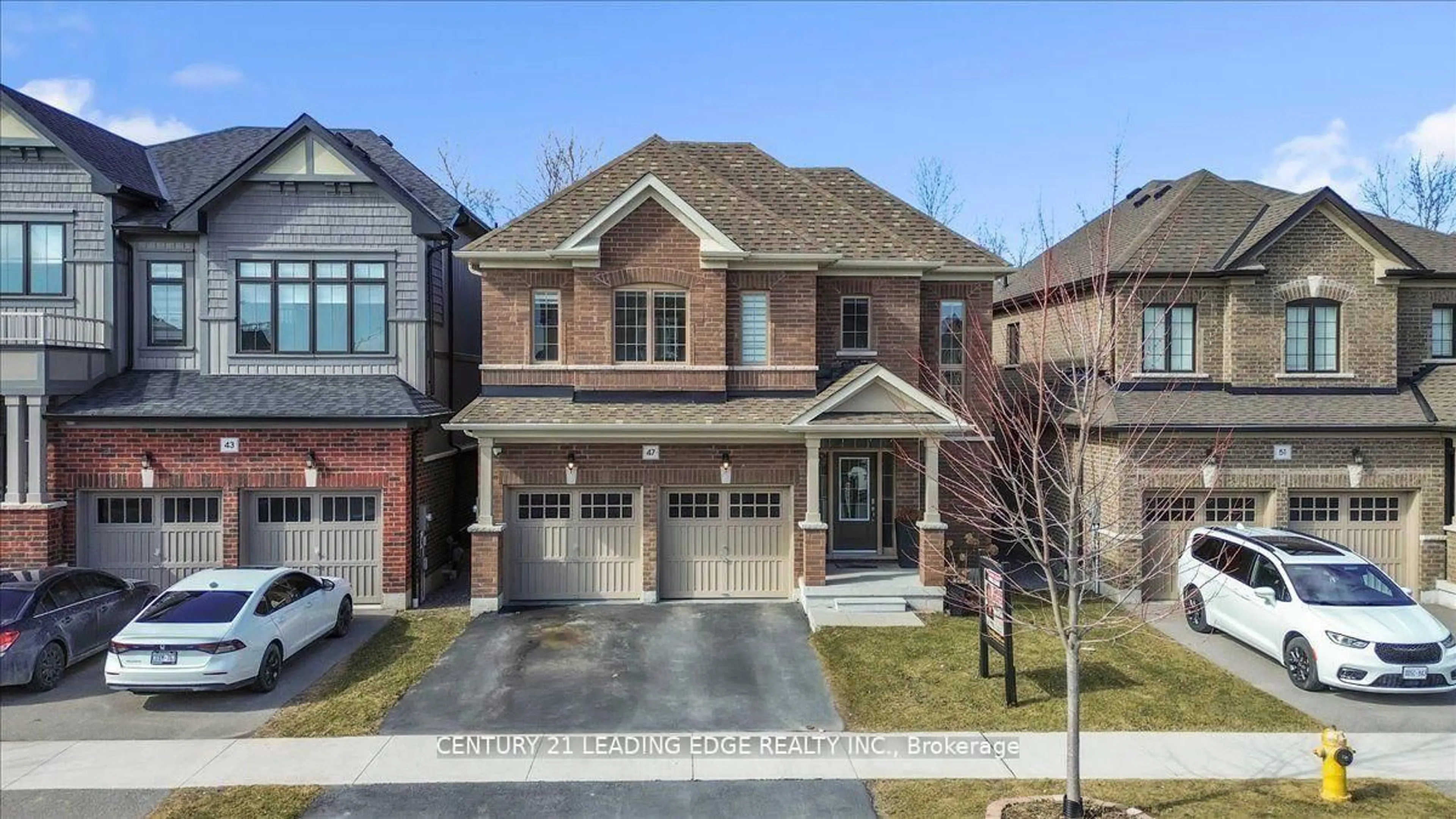 Home with brick exterior material, street for 47 Crombie St, Clarington Ontario L1C 0T5