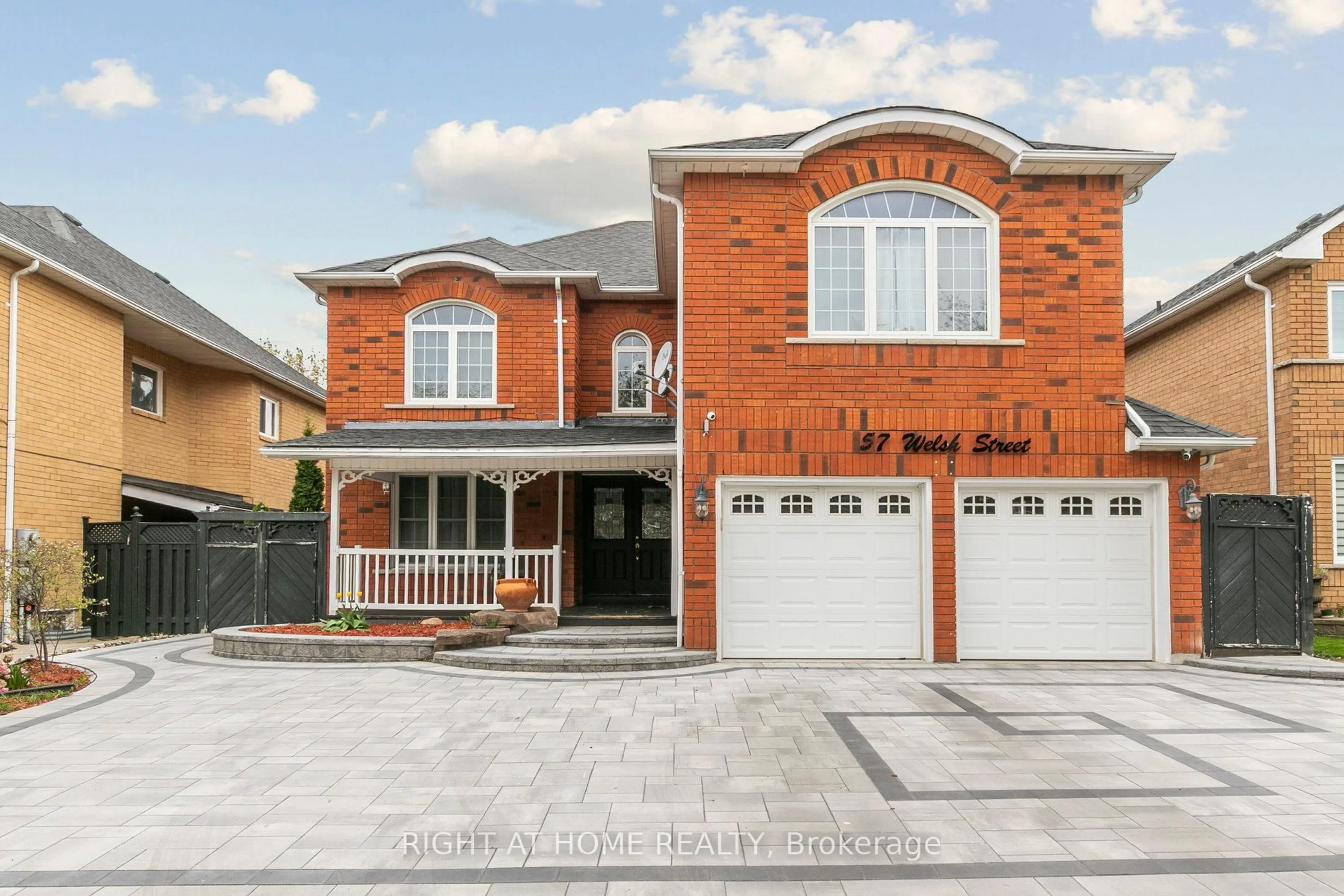 Home with brick exterior material, street for 57 Welsh St, Ajax Ontario L1T 4A4