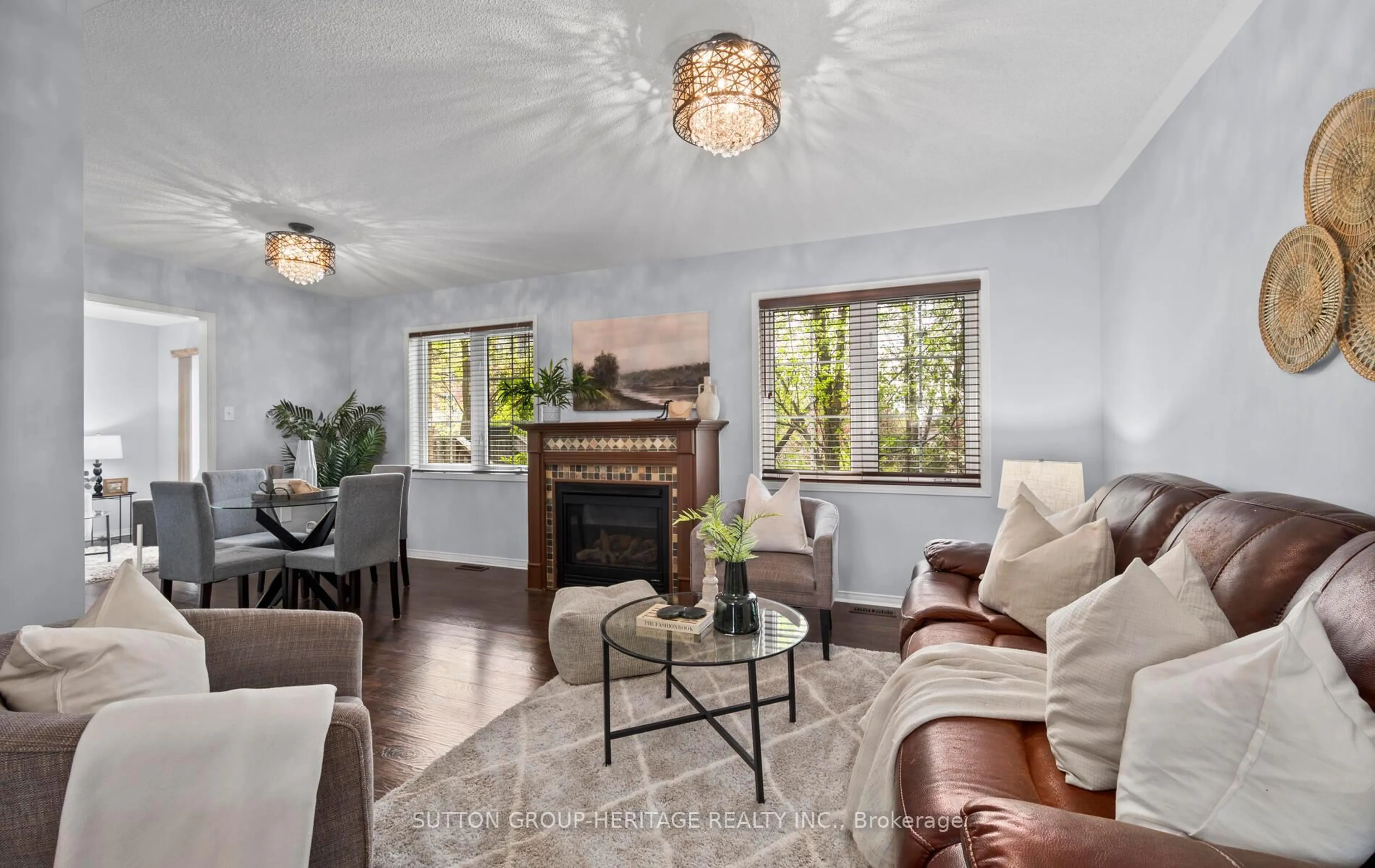 Living room with furniture, unknown for 13 Hirshfield Lane, Ajax Ontario L1T 4Z7