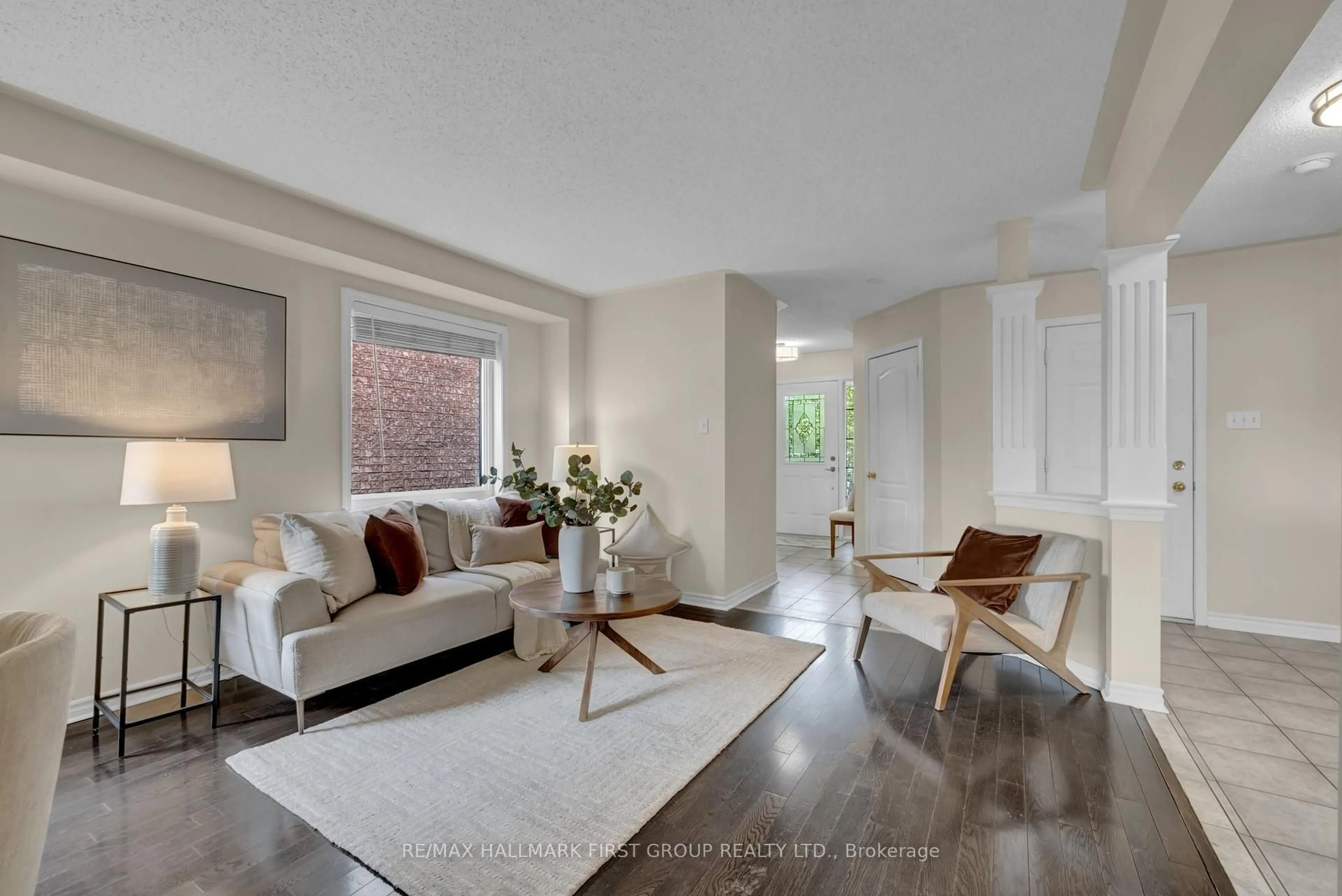 Living room with furniture, unknown for 1688 Whitestone Dr, Oshawa Ontario L1K 2K2