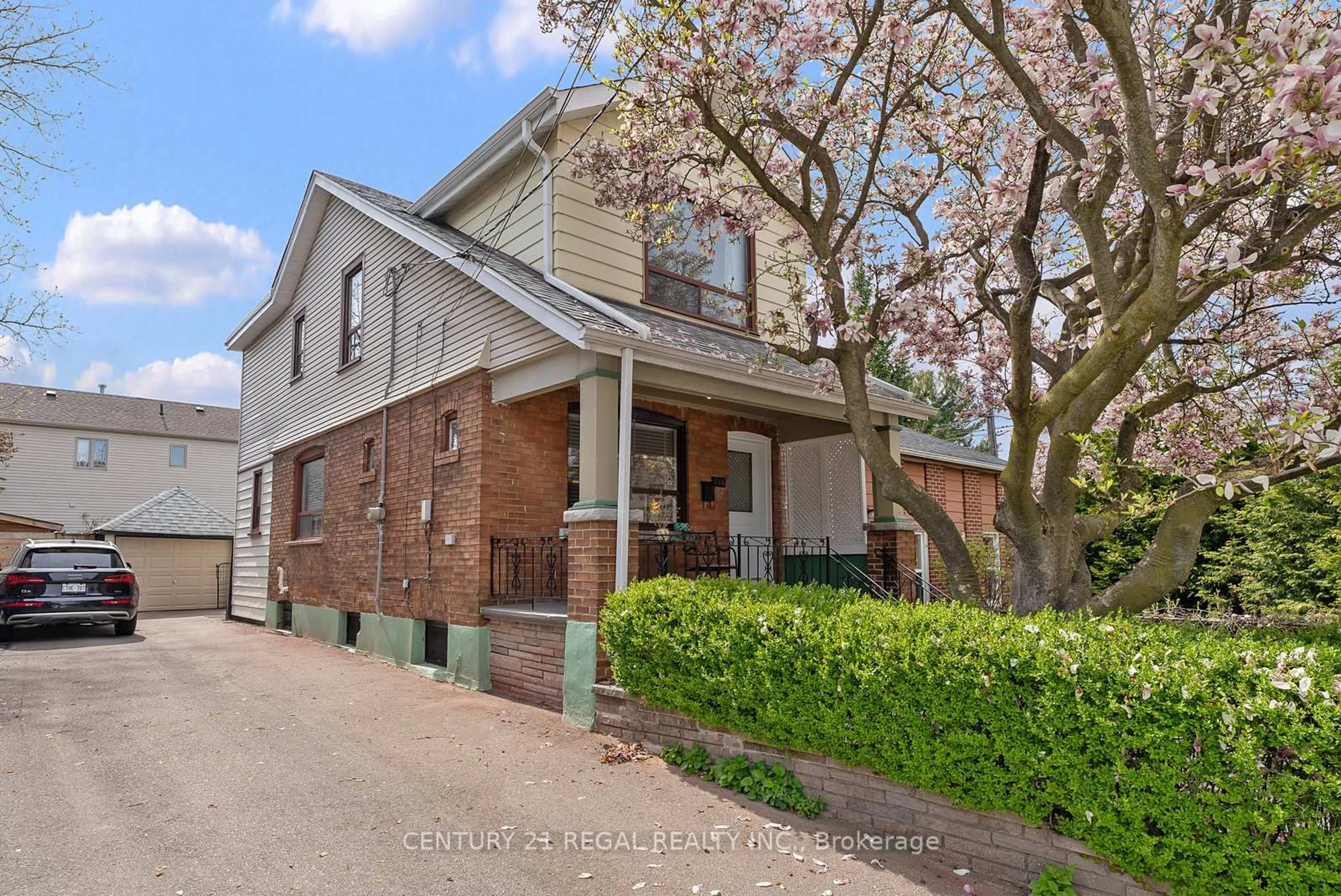 Home with brick exterior material, street for 246 Westlake Ave, Toronto Ontario M4C 4T2