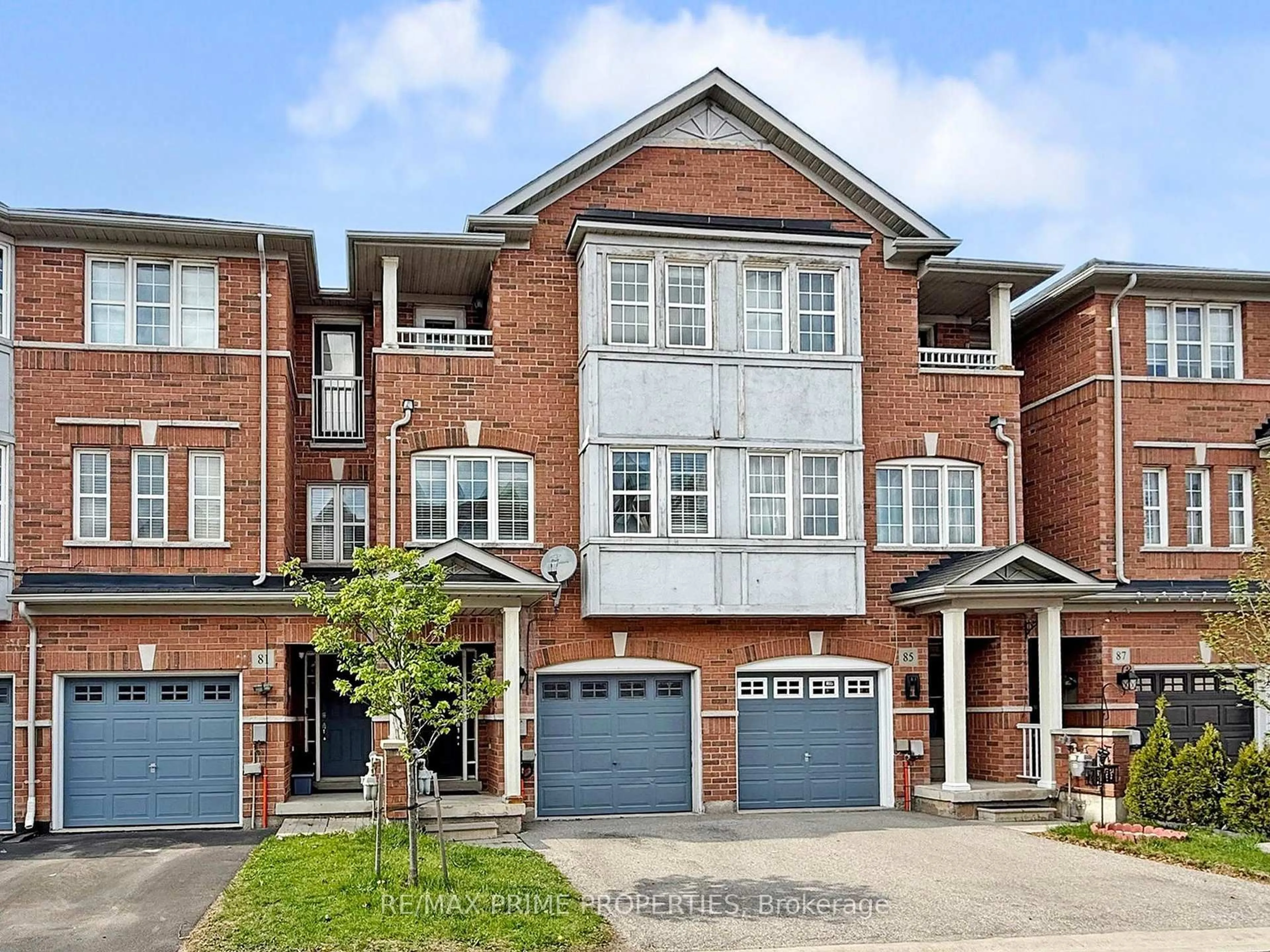 Home with brick exterior material, street for 83 Huxtable Lane, Toronto Ontario M1B 0A4