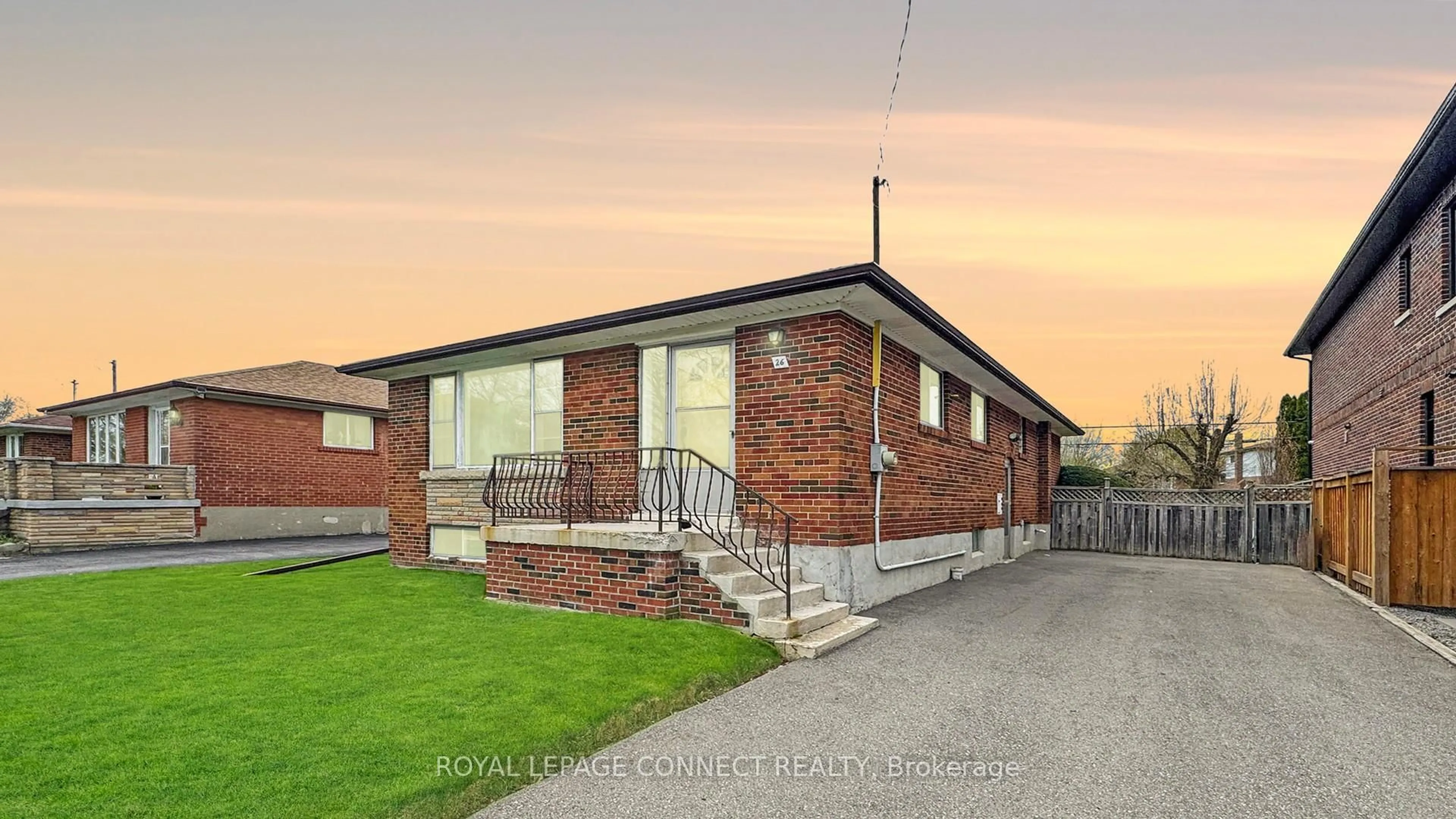 Home with brick exterior material, unknown for 26 Bromton Dr, Toronto Ontario M1P 4B8