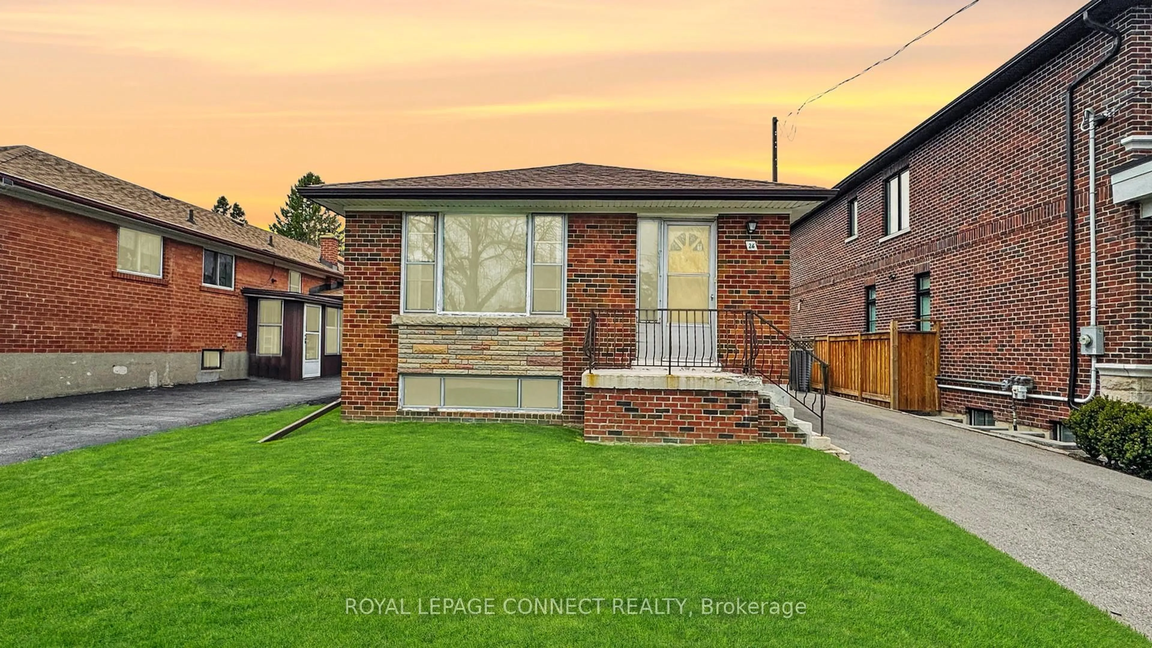 Home with brick exterior material, street for 26 Bromton Dr, Toronto Ontario M1P 4B8