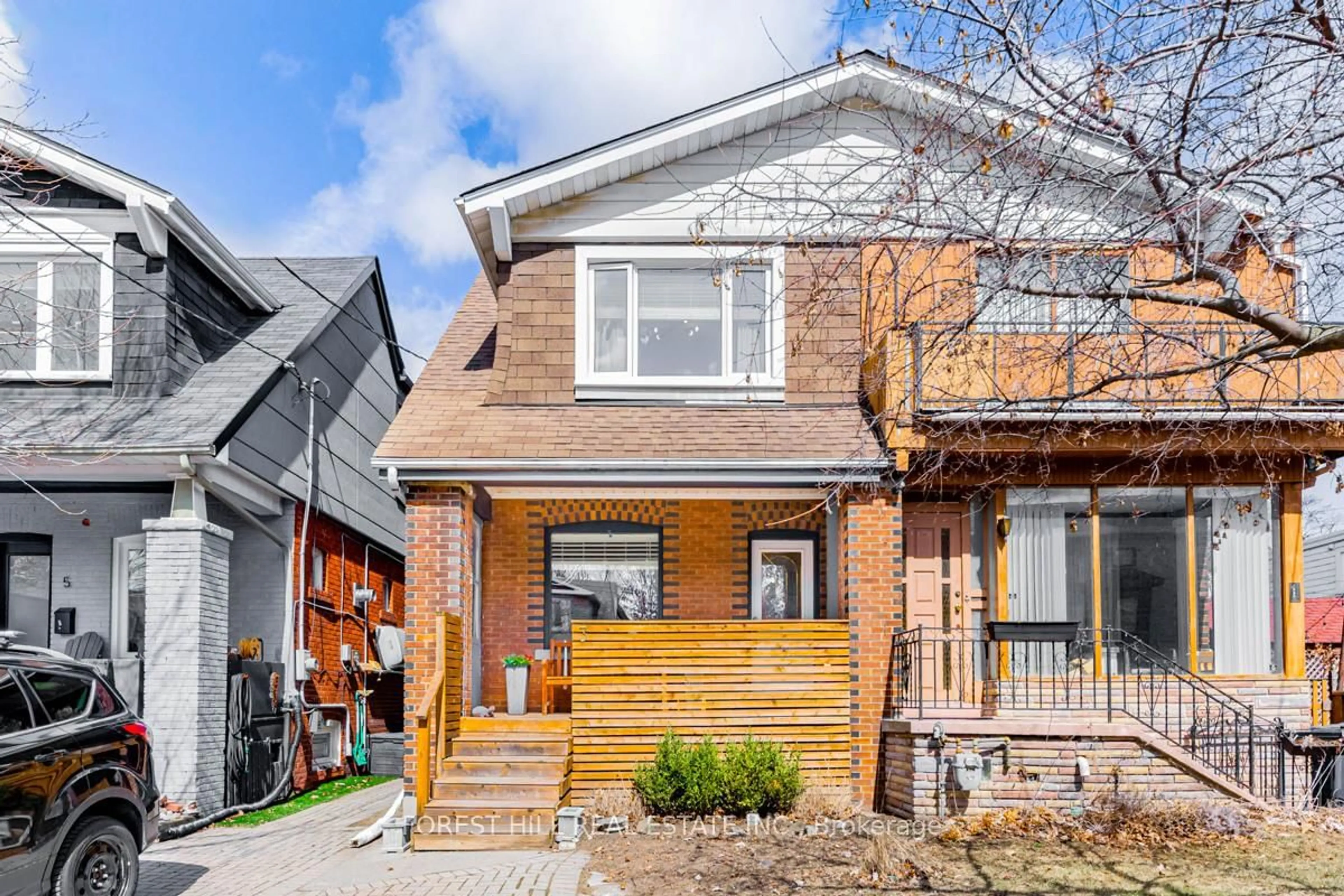 Home with brick exterior material, street for 3 Dilworth Cres, Toronto Ontario M4K 1Z5
