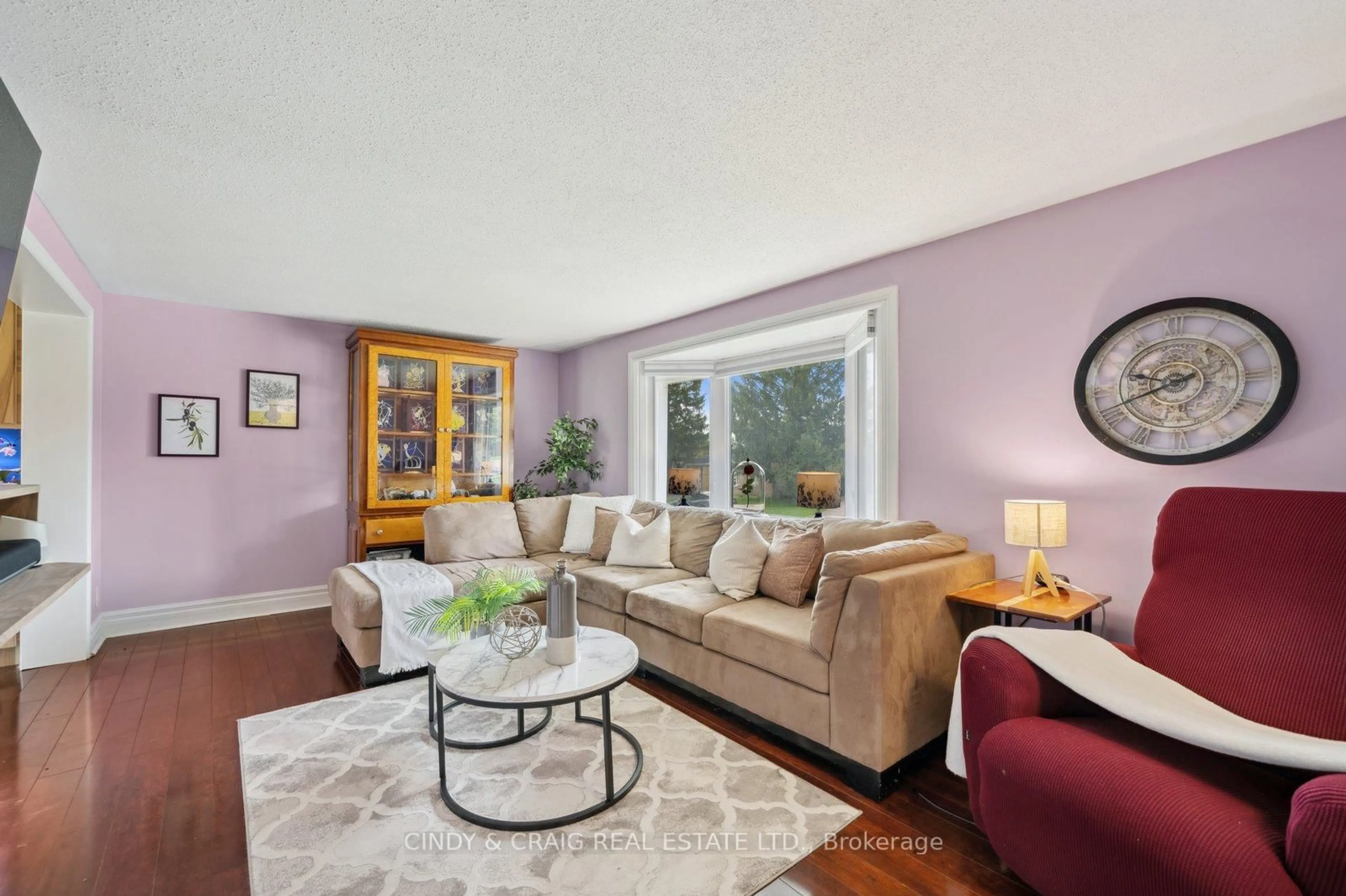 Living room with furniture, unknown for 5 Peters Pike N/A, Clarington Ontario L0B 1M0