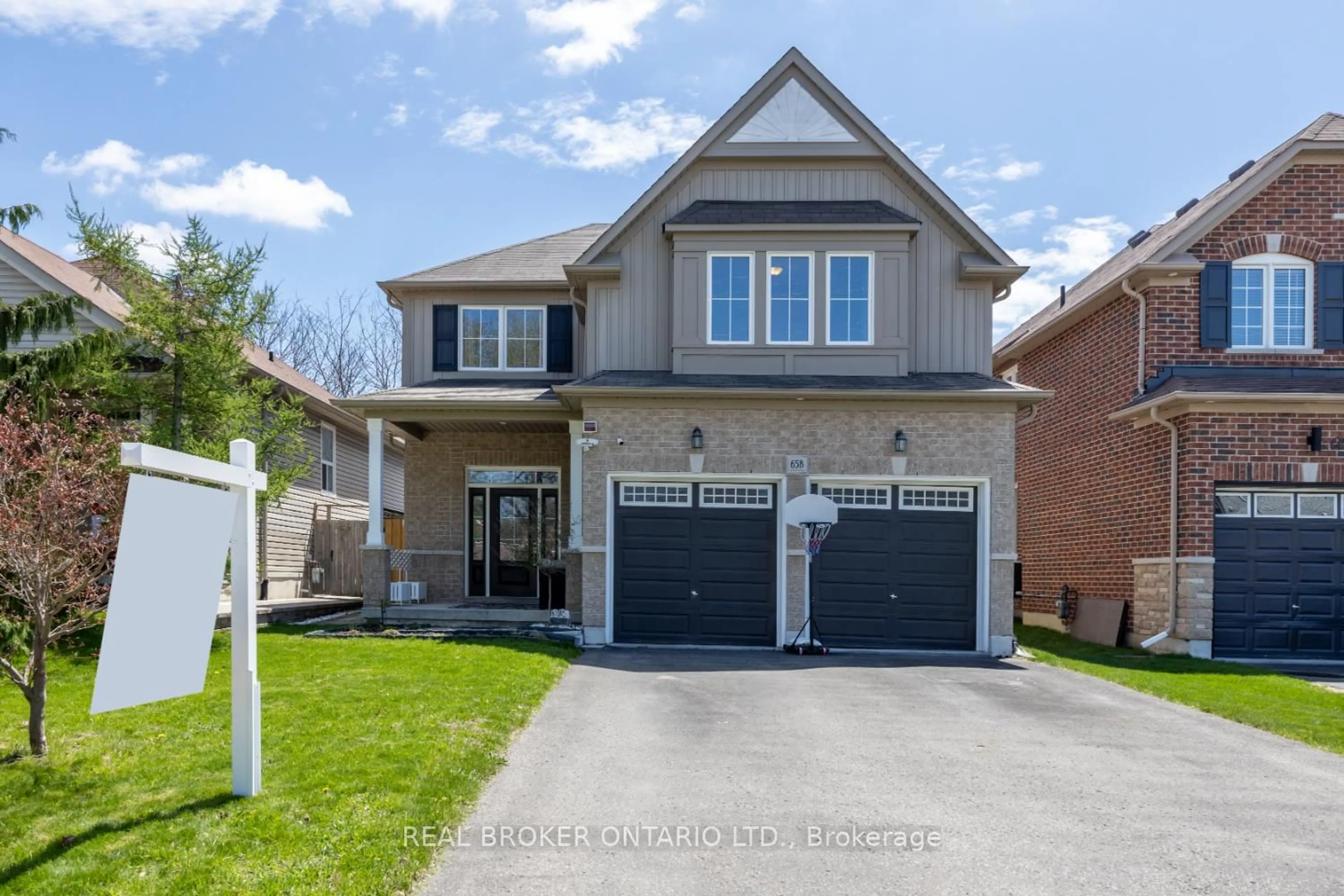 Home with brick exterior material, street for 65 B Concession St, Clarington Ontario L1C 5M7