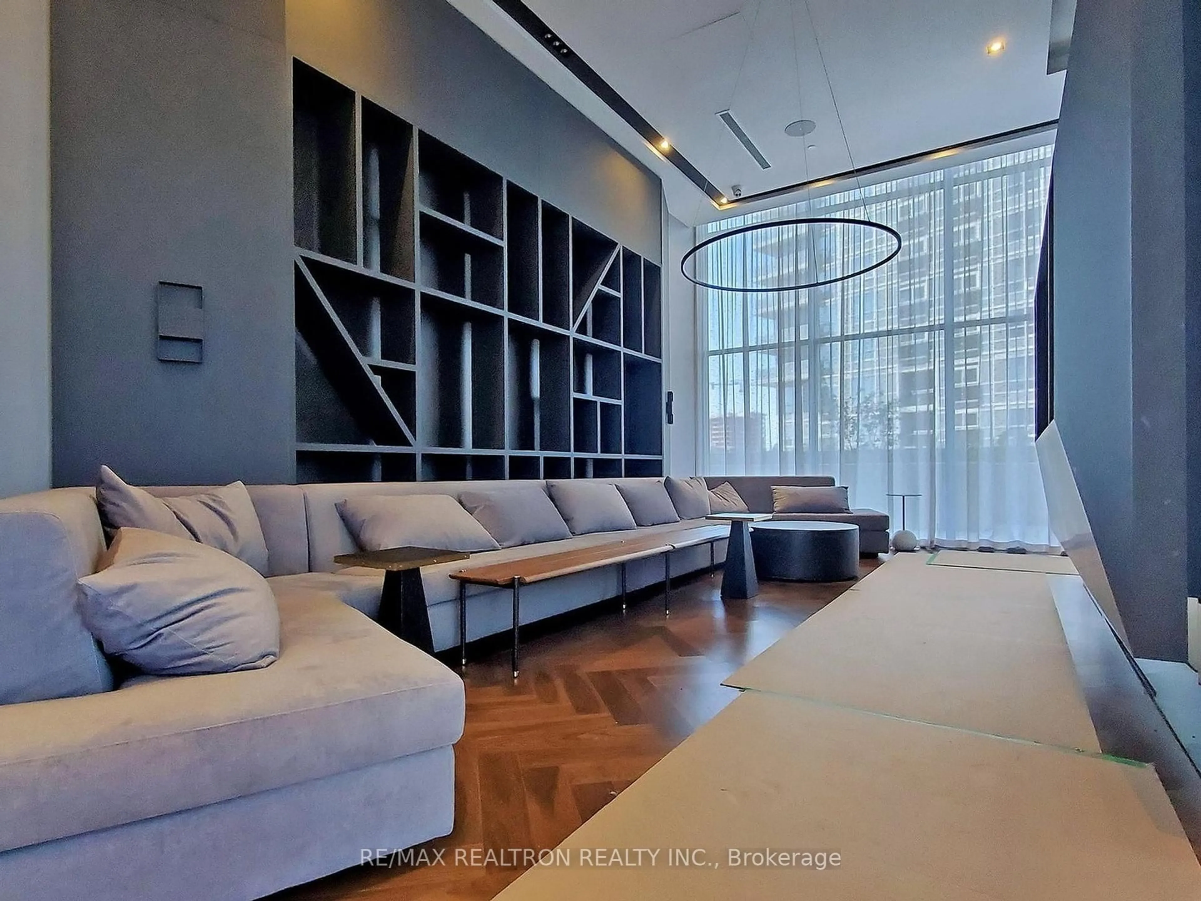 Living room with furniture, unknown for 225 Village Green Sq #803, Toronto Ontario M1S 0N4