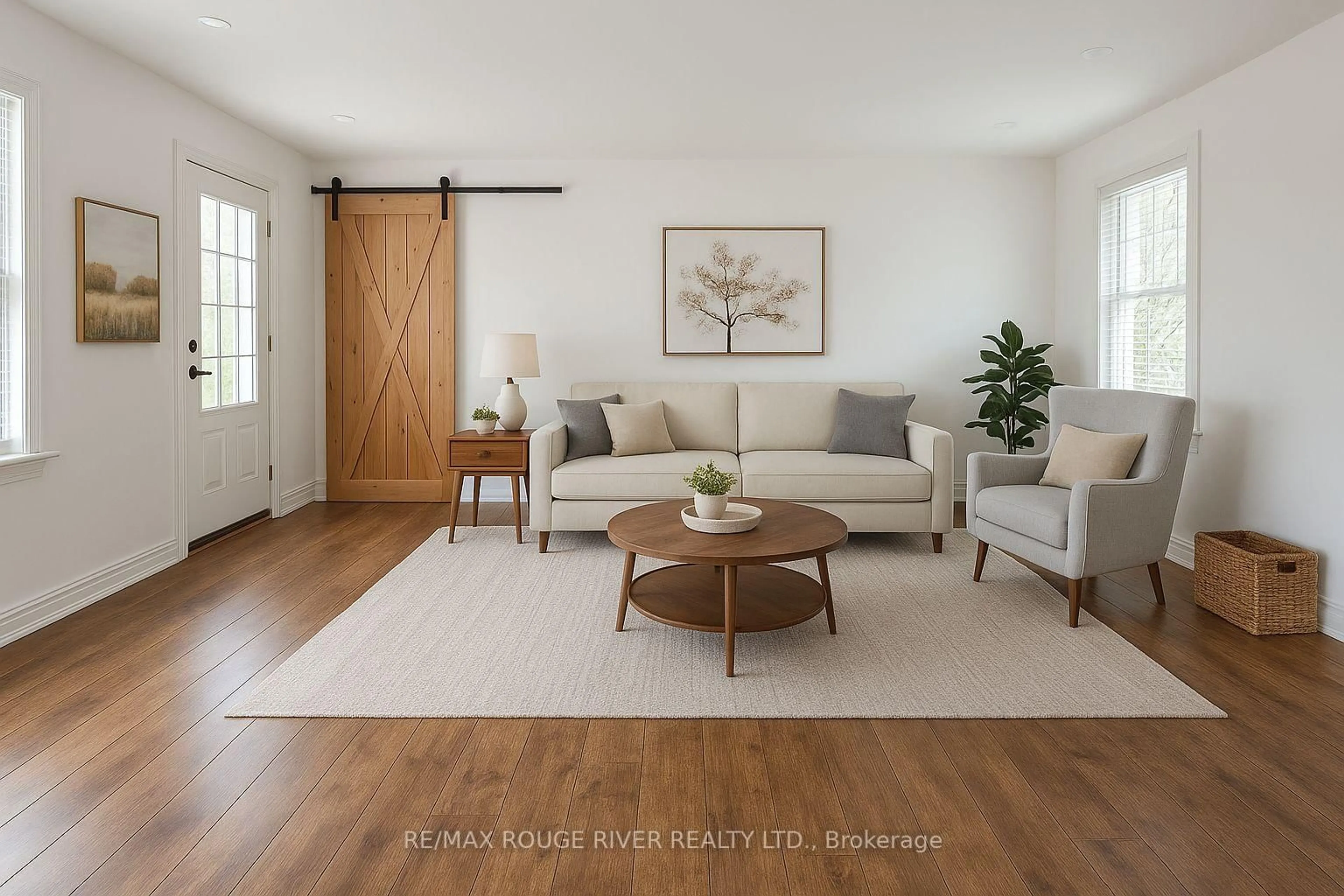 Living room with furniture, unknown for 9070 Ashburn Rd, Whitby Ontario L0B 1A0