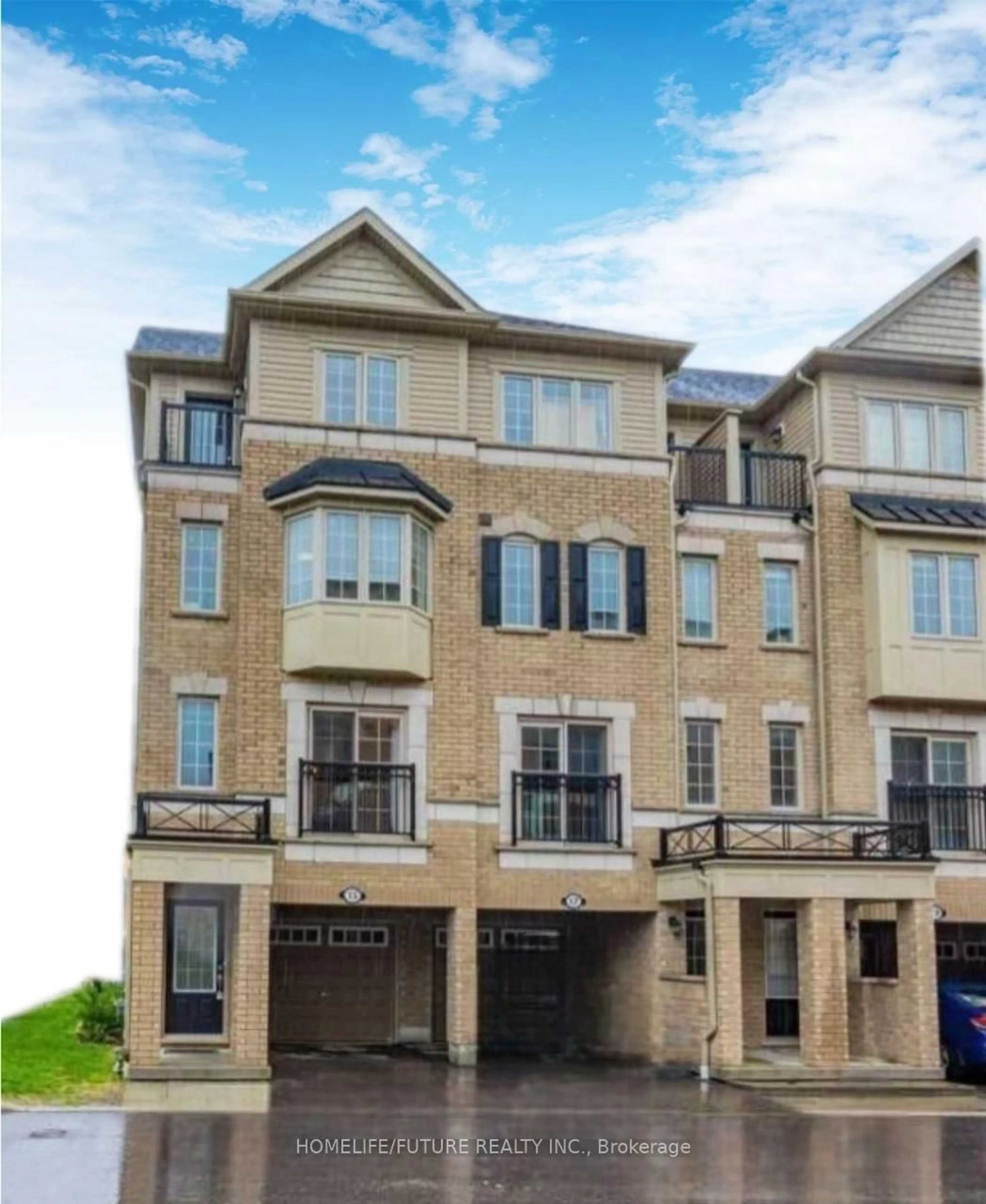 A pic from outside/outdoor area/front of a property/back of a property/a pic from drone, street for 15 Filly Path #446, Oshawa Ontario L1L 0K8