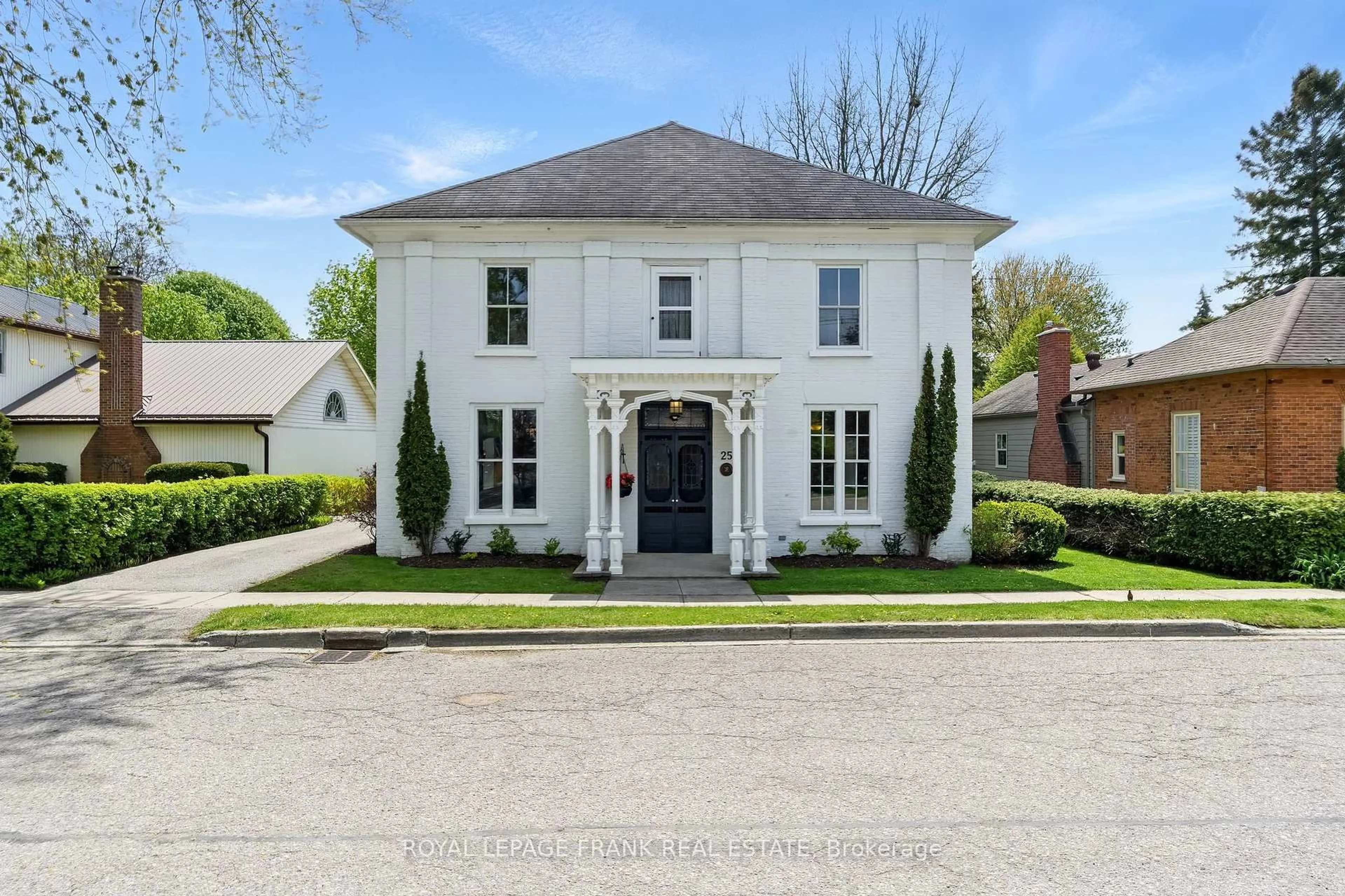 Home with brick exterior material, street for 25 Park St, Clarington Ontario L1B 1H2