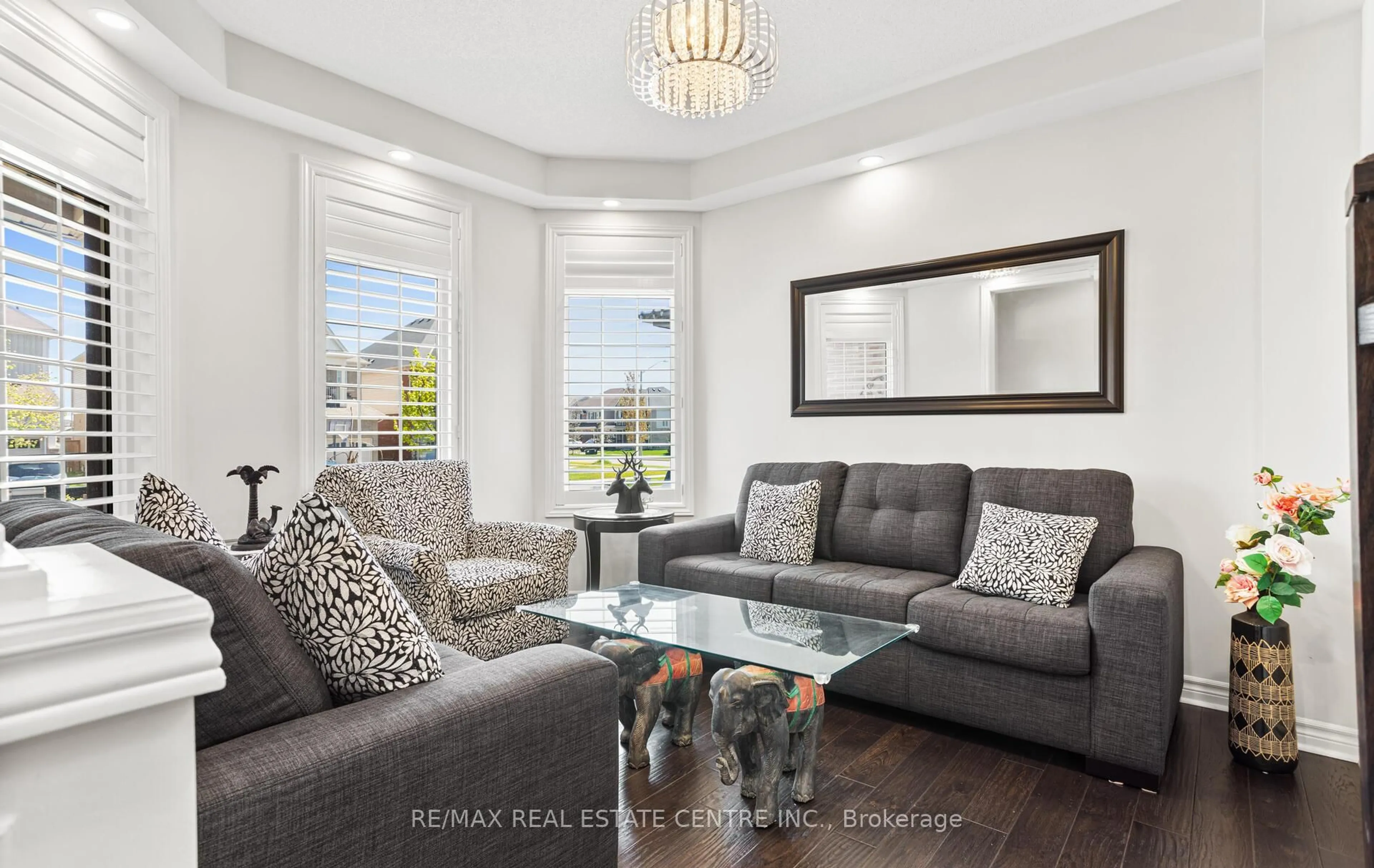 Living room with furniture, unknown for 157 Kenneth Cole Dr, Clarington Ontario L1C 0S8