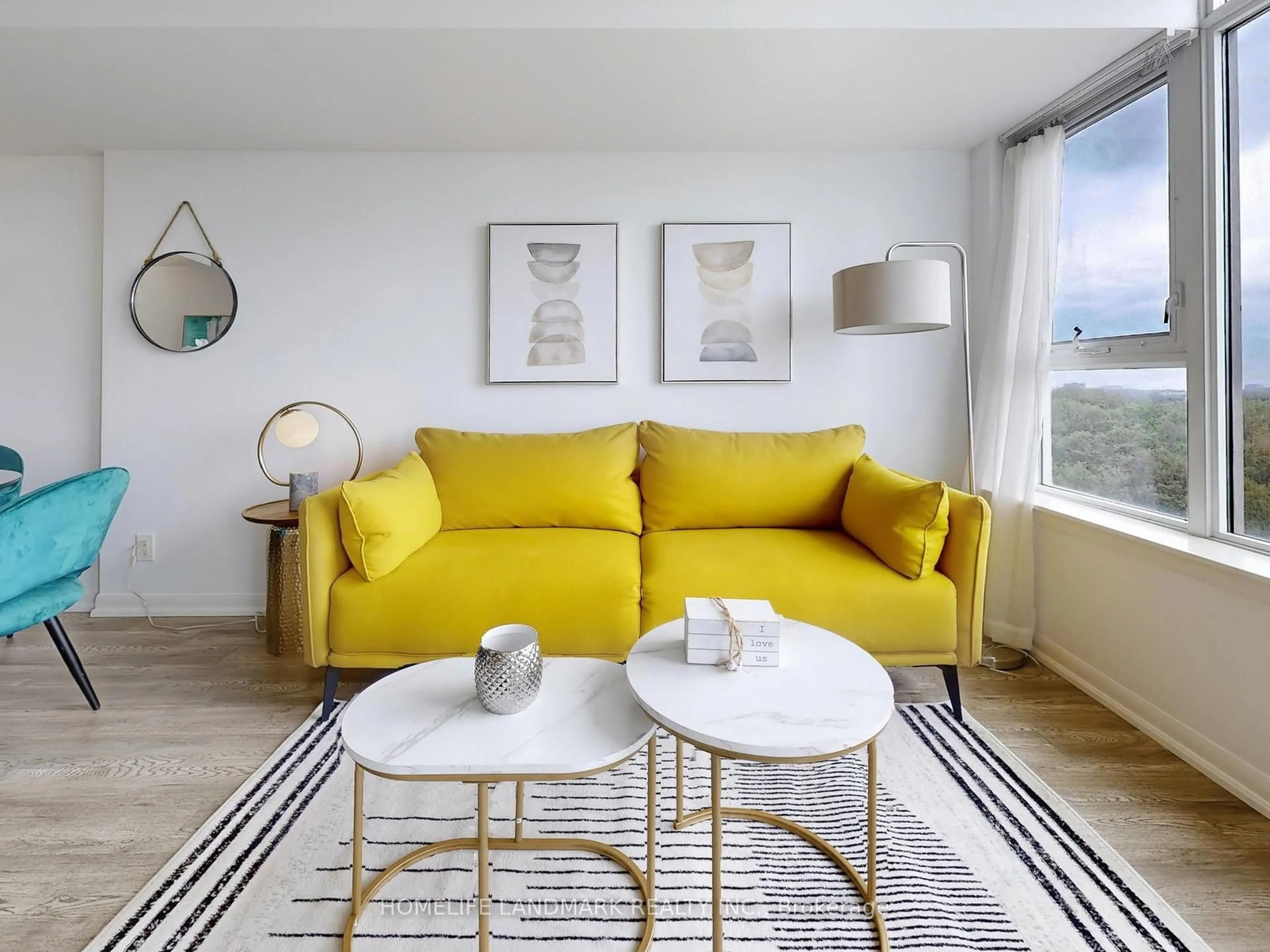 Living room with furniture, unknown for 190 Borough Dr #1507, Toronto Ontario M1P 0B6