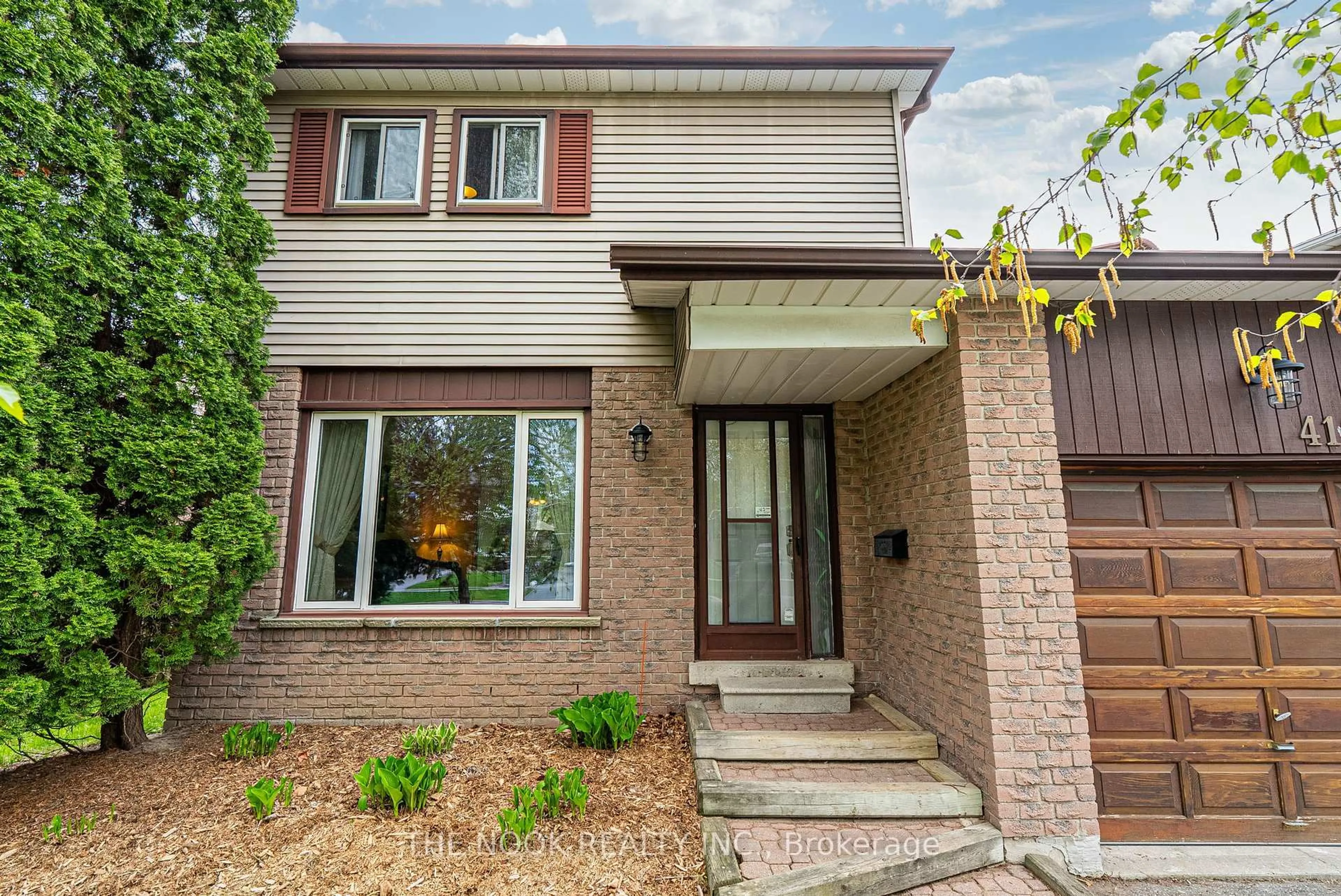 Home with brick exterior material, street for 416 Gothic Dr, Oshawa Ontario L1G 7S4