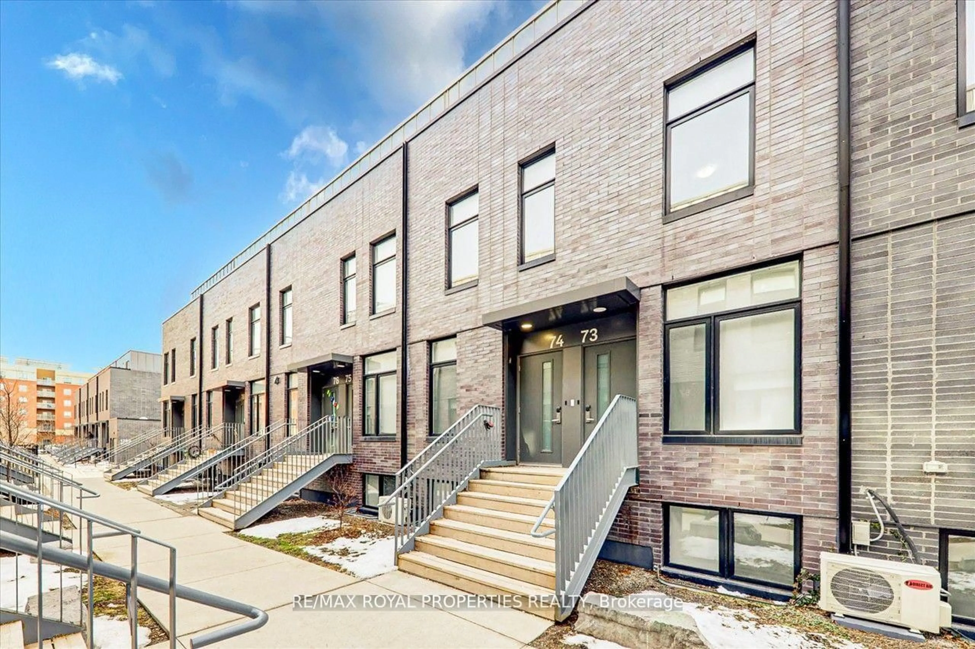 Home with brick exterior material, street for 1760 Simcoe St #74, Oshawa Ontario L1G 0C3