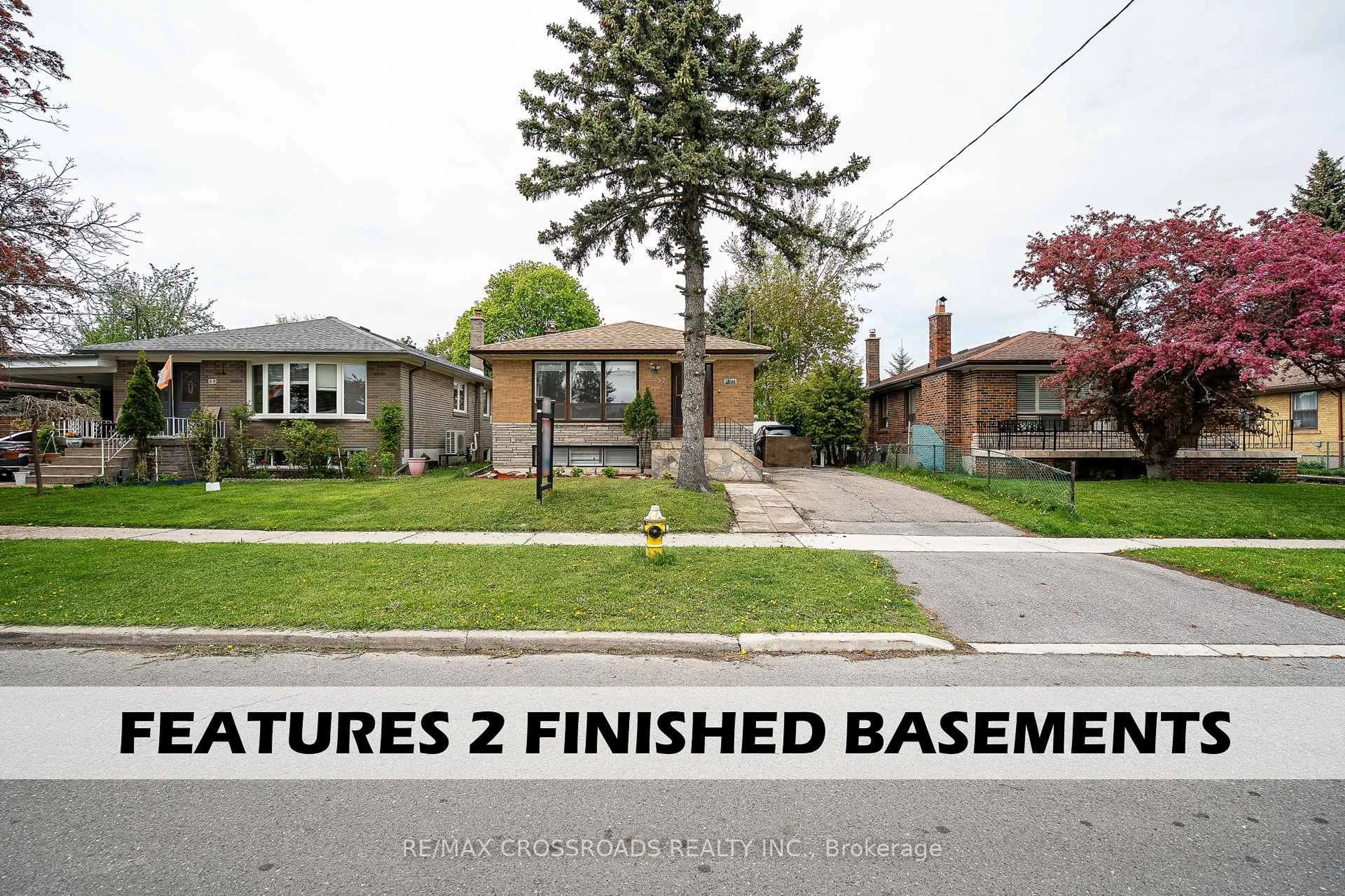 Home with brick exterior material, street for 52 Slan Ave, Toronto Ontario M1G 3B3