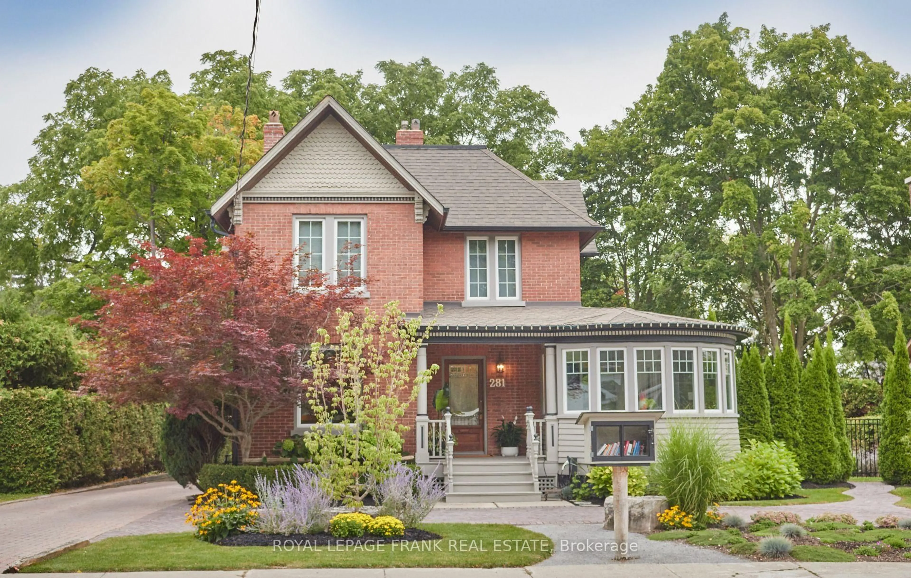 Home with brick exterior material, street for 281 North St, Scugog Ontario L9L 1B7