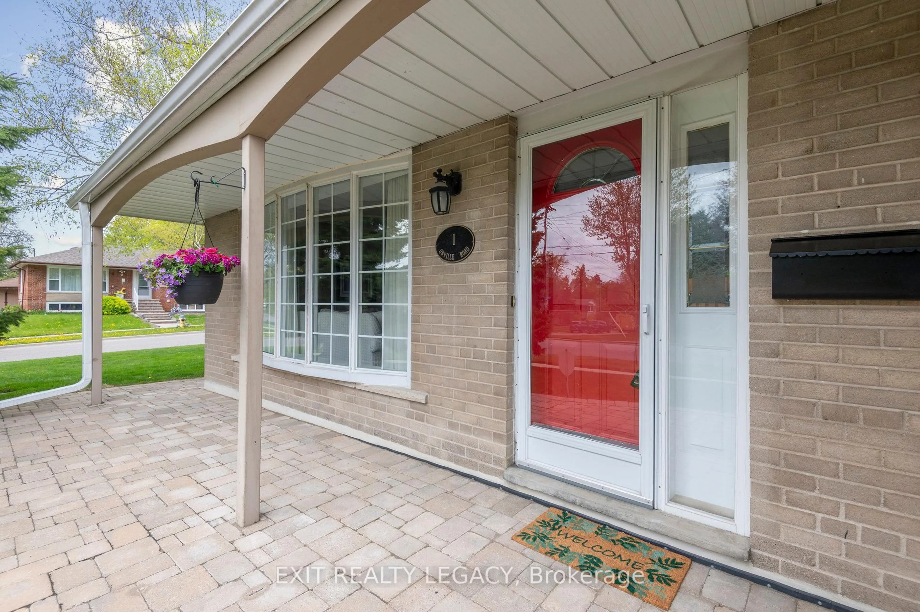 Home with brick exterior material, street for 1 Orville Rd, Toronto Ontario M1H 1E5