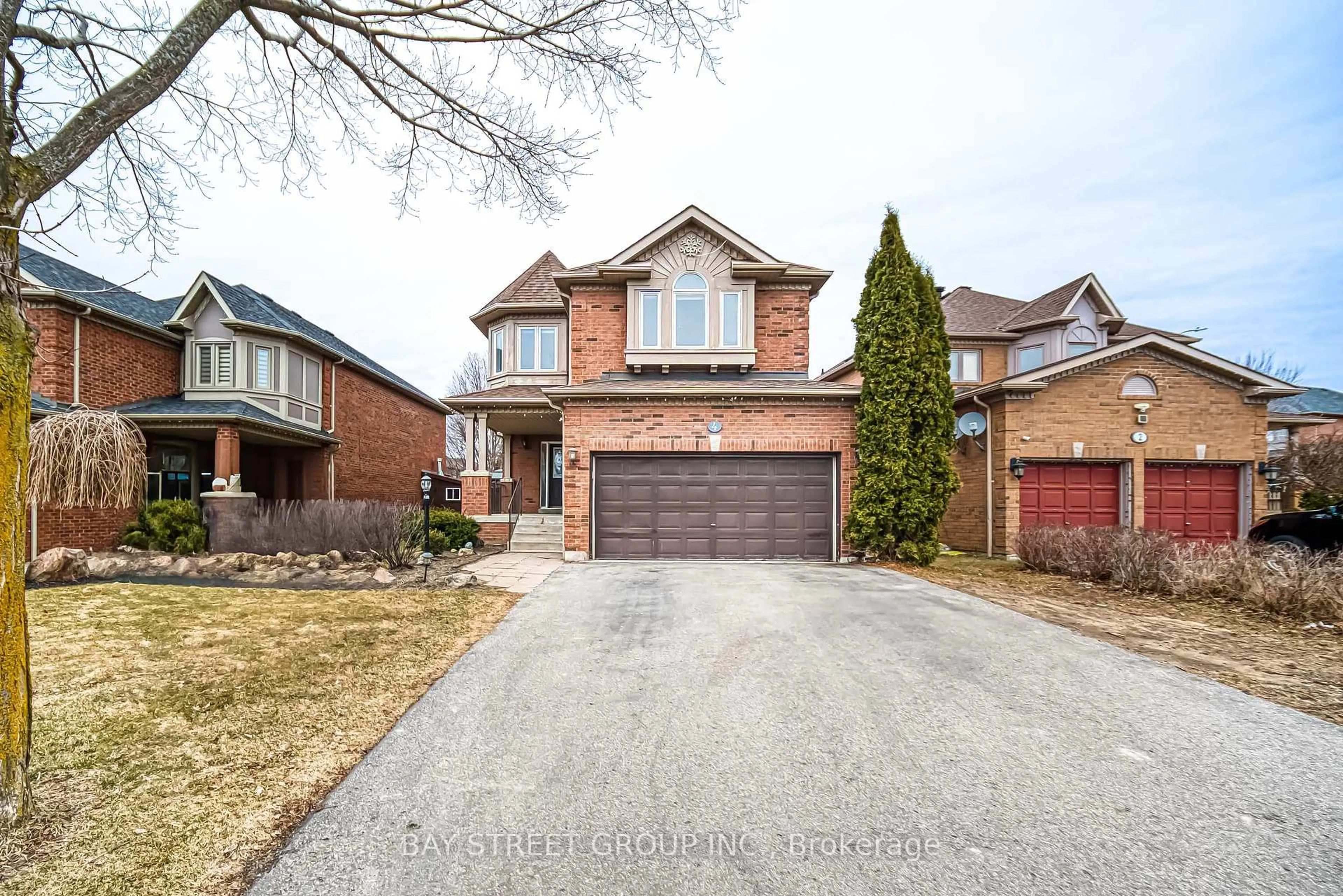 Home with brick exterior material, street for 4 Pitfield Ave, Whitby Ontario L1R 2P7