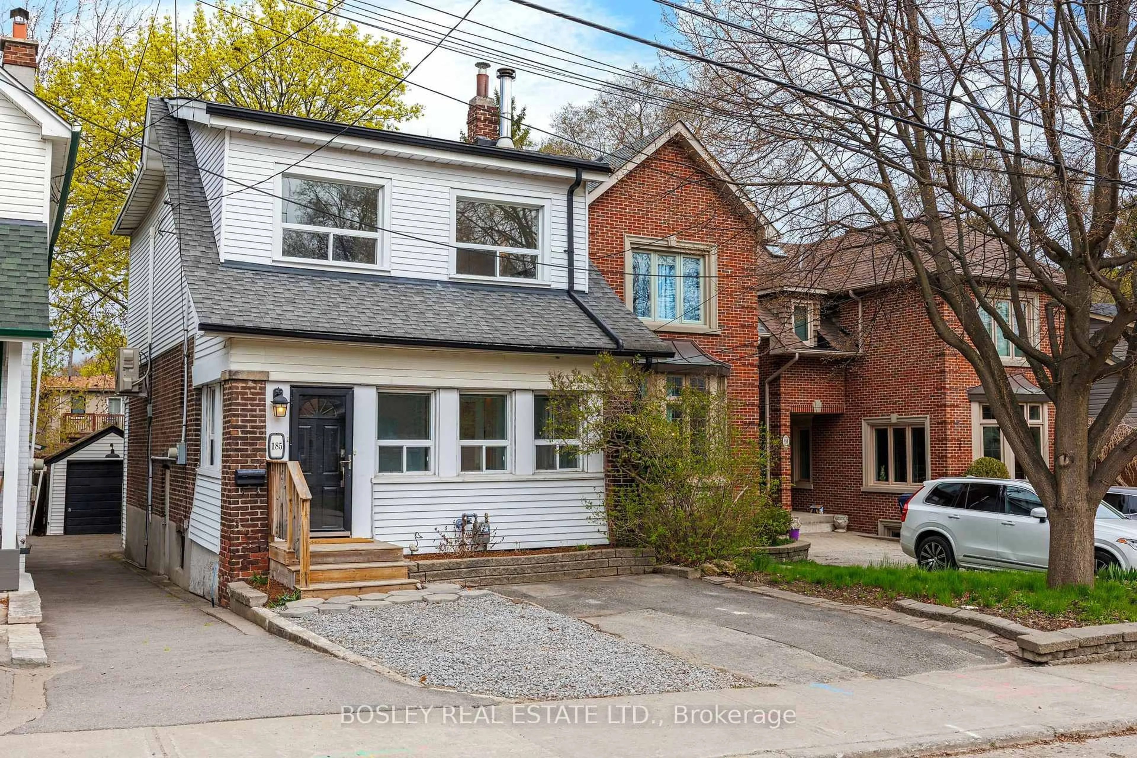 Home with brick exterior material, street for 185 Courcelette Rd, Toronto Ontario M1N 2T1