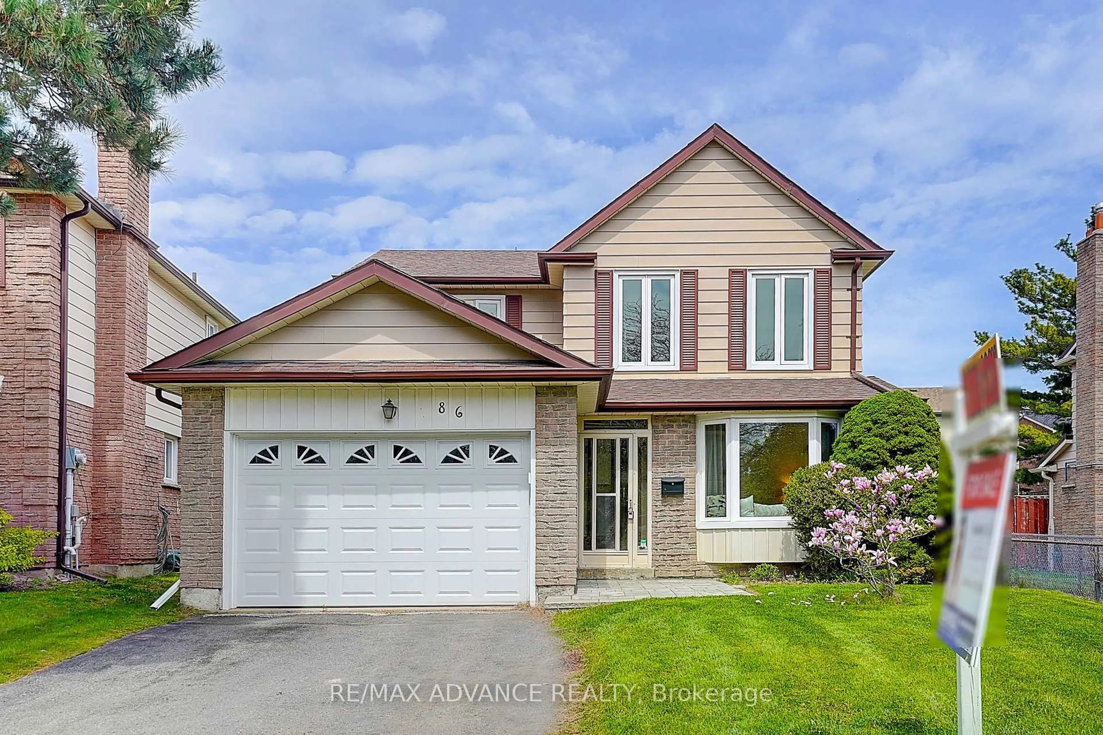 Home with brick exterior material, street for 86 Placentia Blvd, Toronto Ontario M1S 4C5