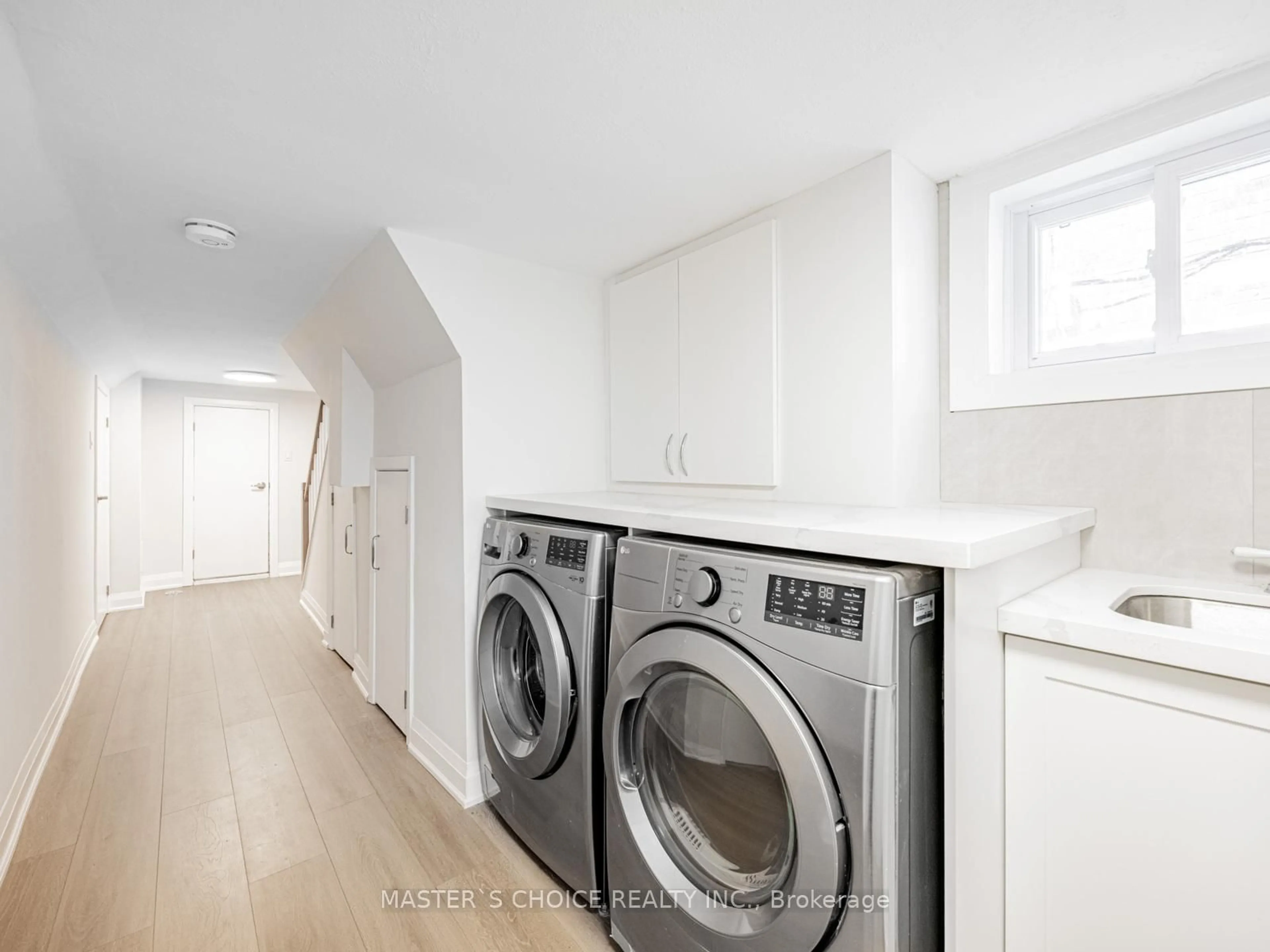 Laundry room for 127 Highfield Rd, Toronto Ontario M4L 2T9