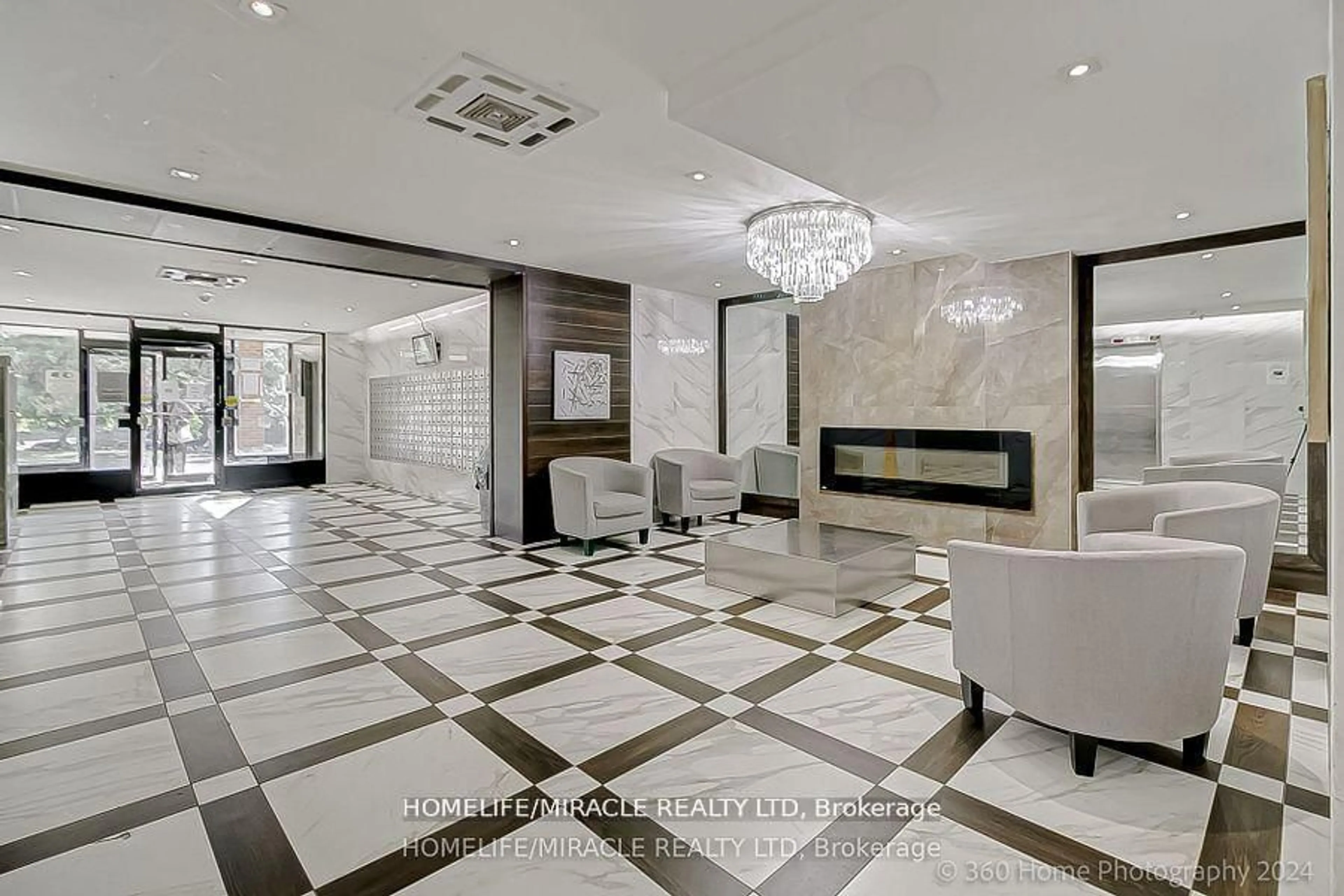Lobby for 100 Wingarden Crt #1206, Toronto Ontario M1B 2P4