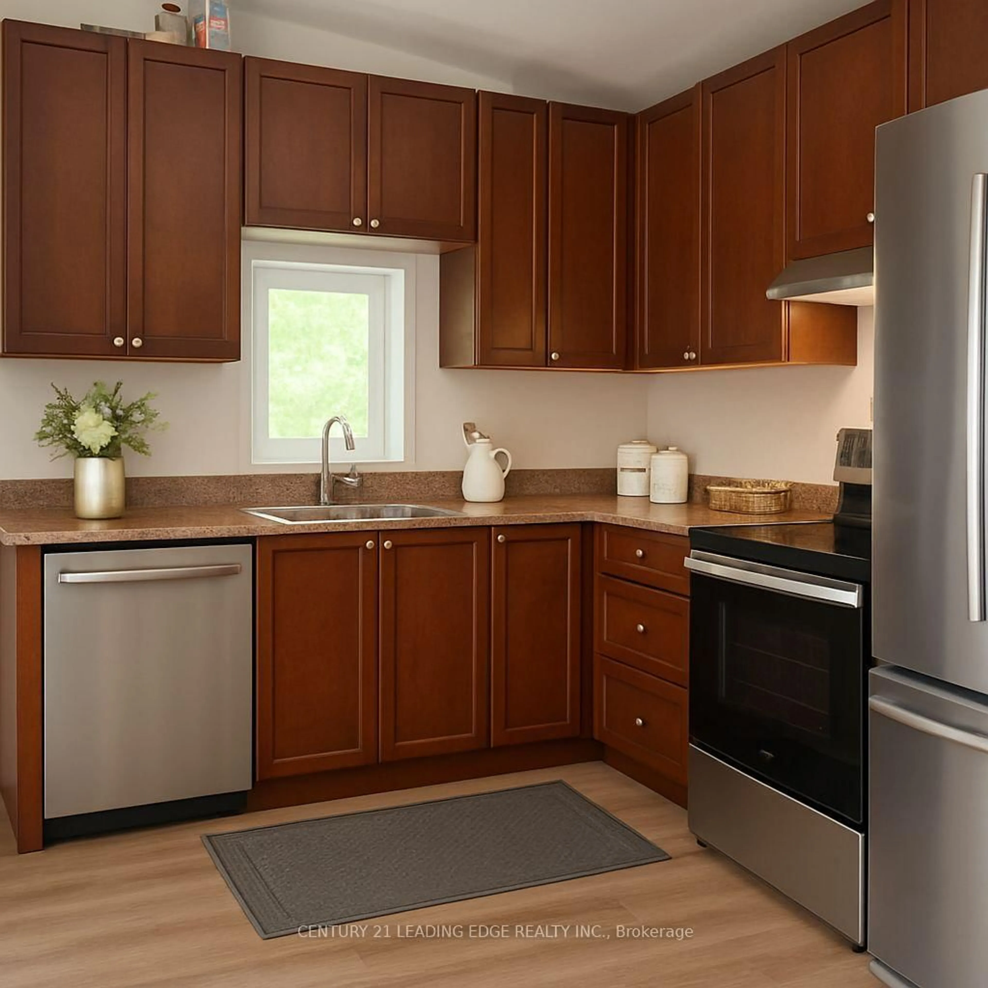 Standard kitchen, wood/laminate floor for 4413 Durham Regional Hwy 2 N/A, Clarington Ontario L0A 1J0