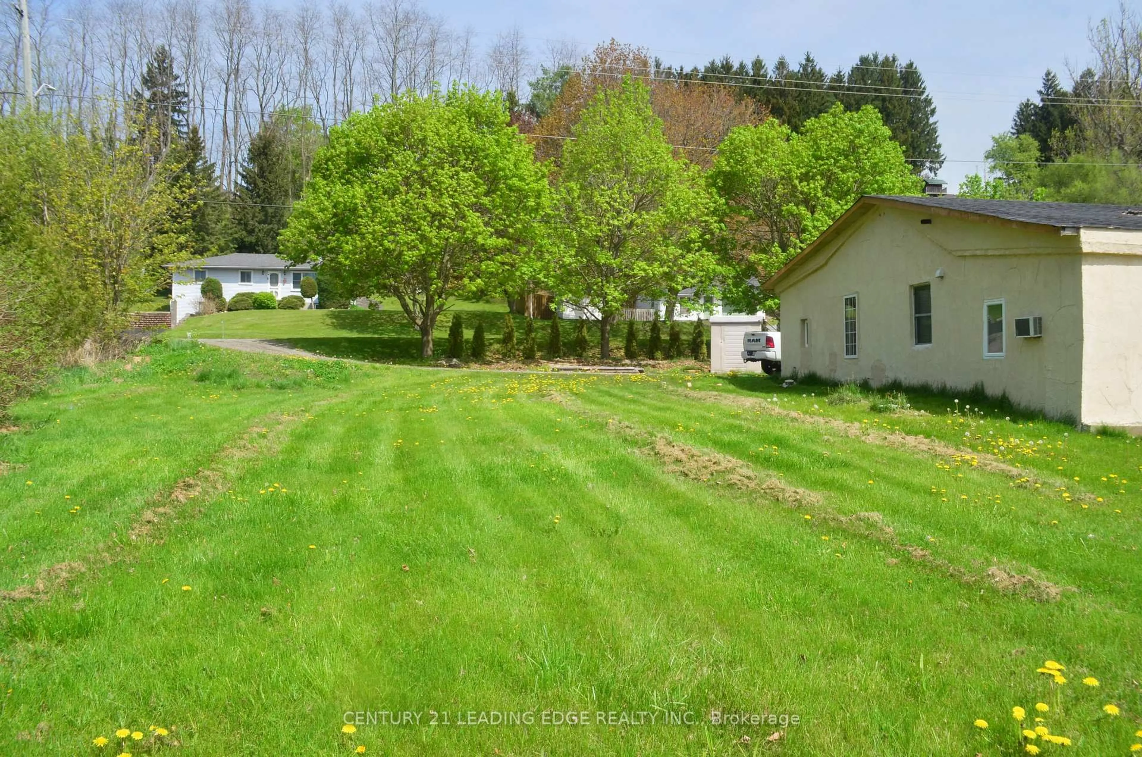 A pic from outside/outdoor area/front of a property/back of a property/a pic from drone, unknown for 4413 Durham Regional Hwy 2 N/A, Clarington Ontario L0A 1J0