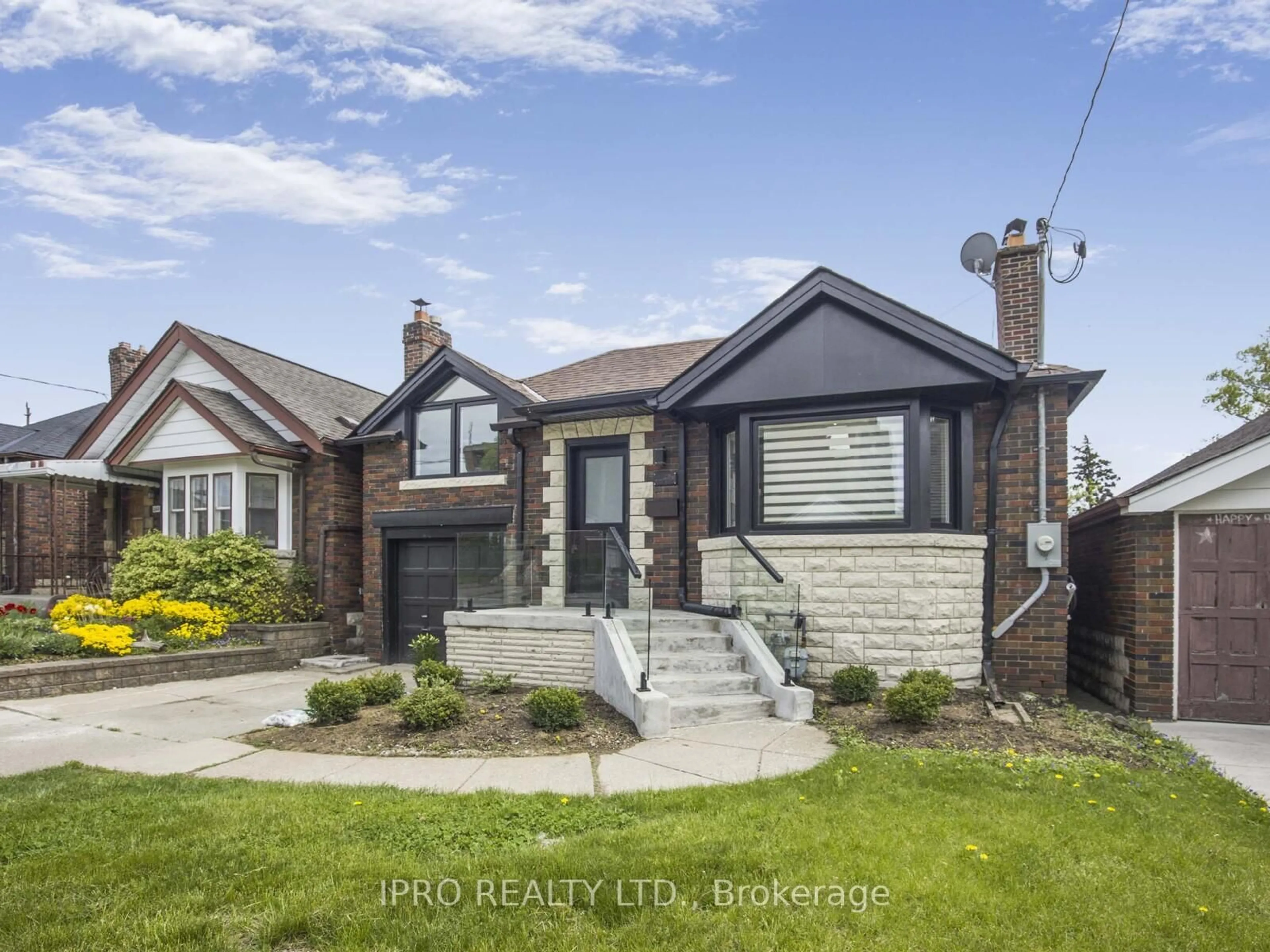 Home with brick exterior material, street for 259 Floyd Ave, Toronto Ontario M4J 2J4