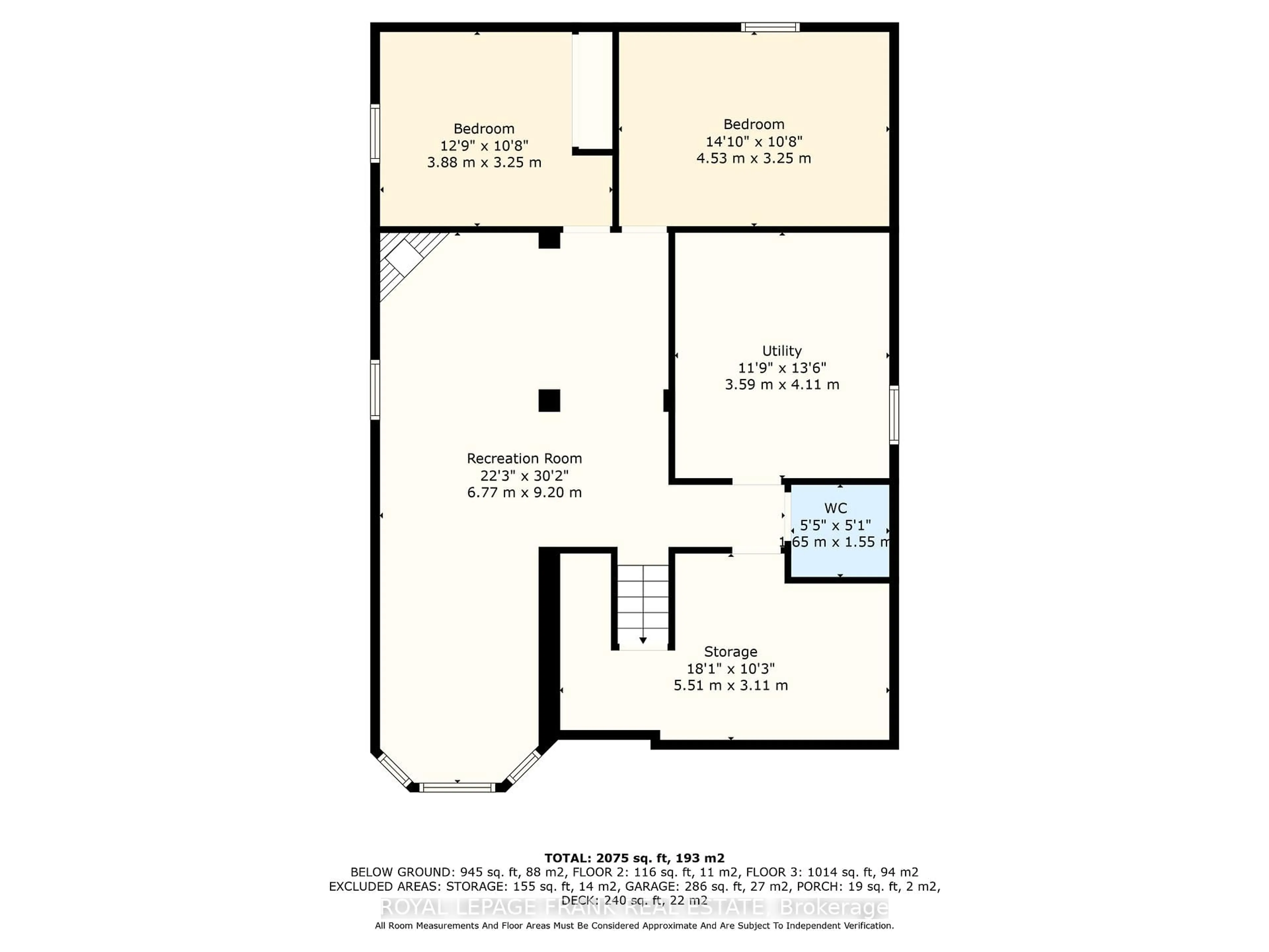 Floor plan for 10 Laurelwood St, Clarington Ontario L1C 4Z7