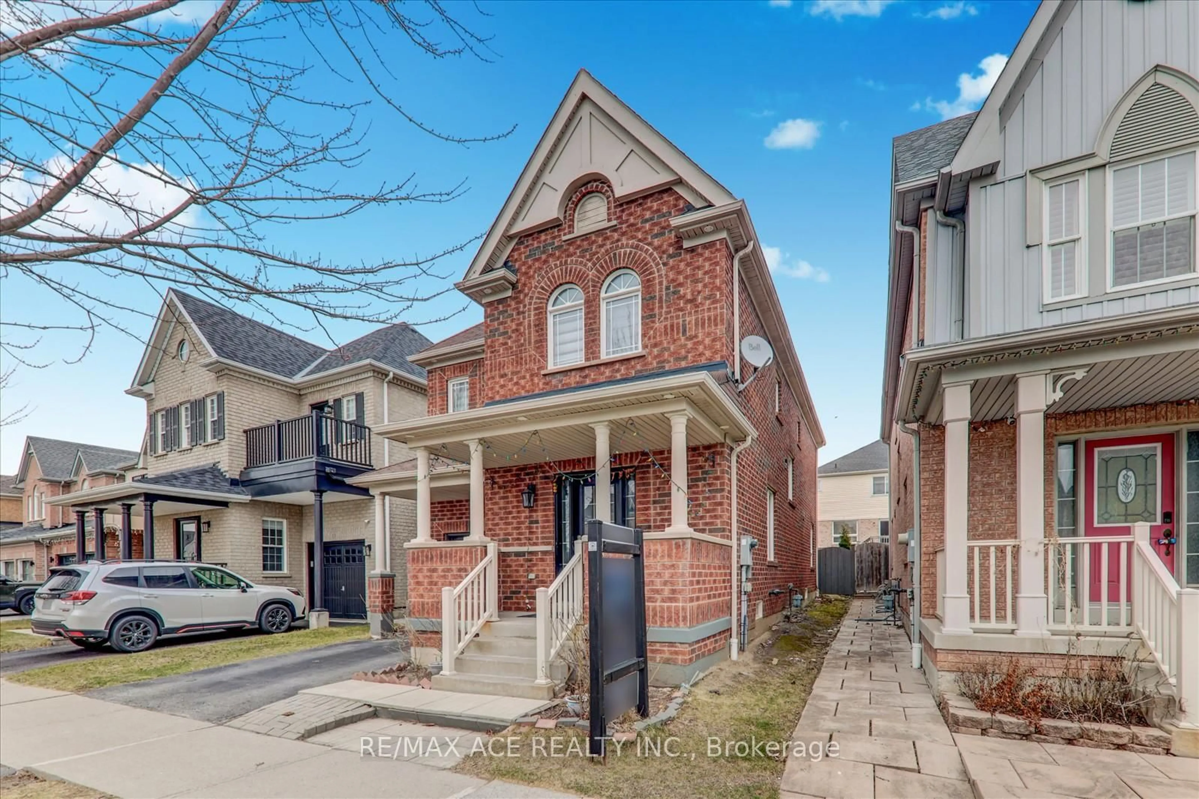 Home with brick exterior material, street for 11 Middlecote Dr, Ajax Ontario L1T 0A4