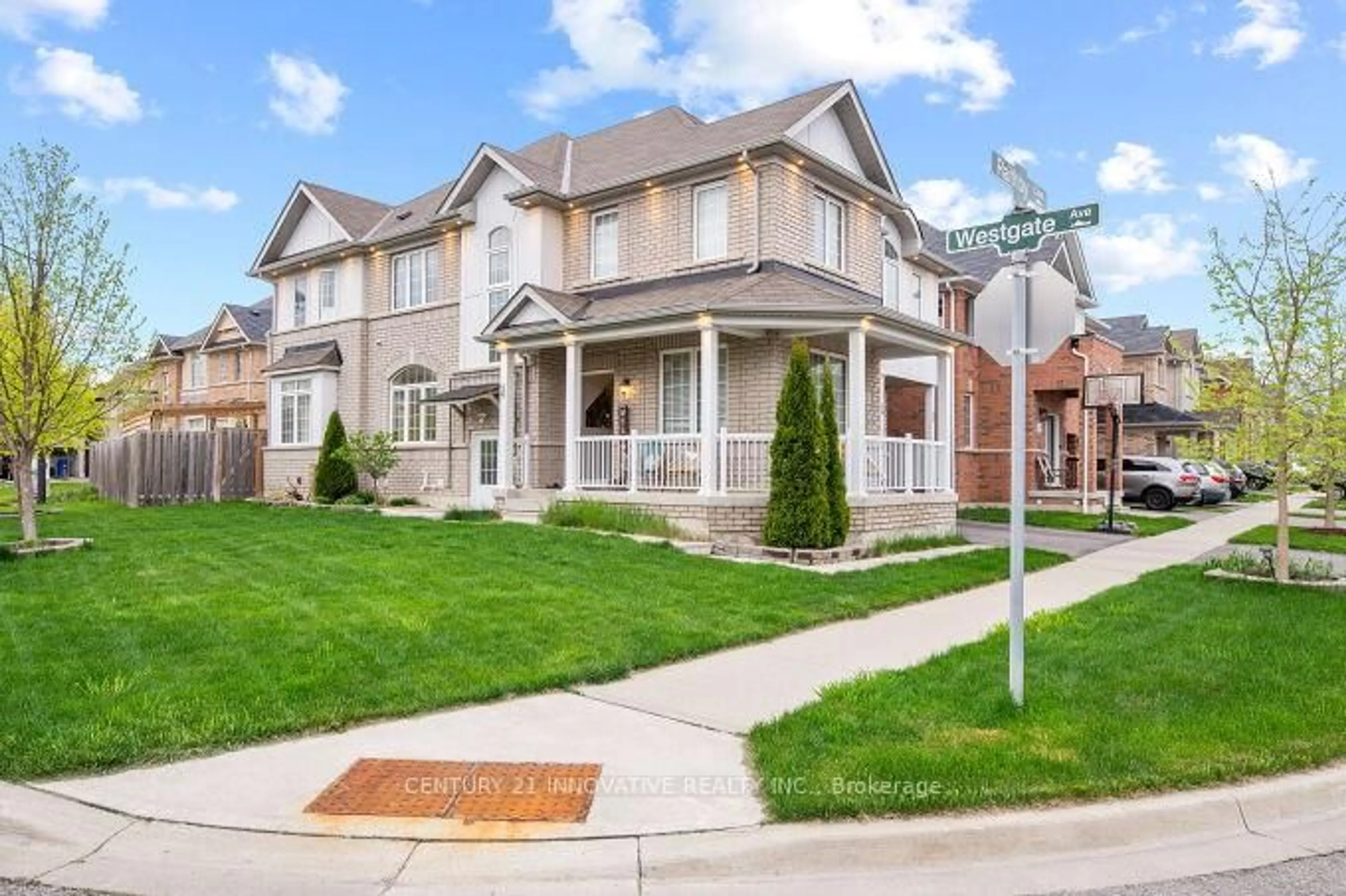 Home with brick exterior material, street for 2 Raithby Cres, Ajax Ontario L1Z 0S2